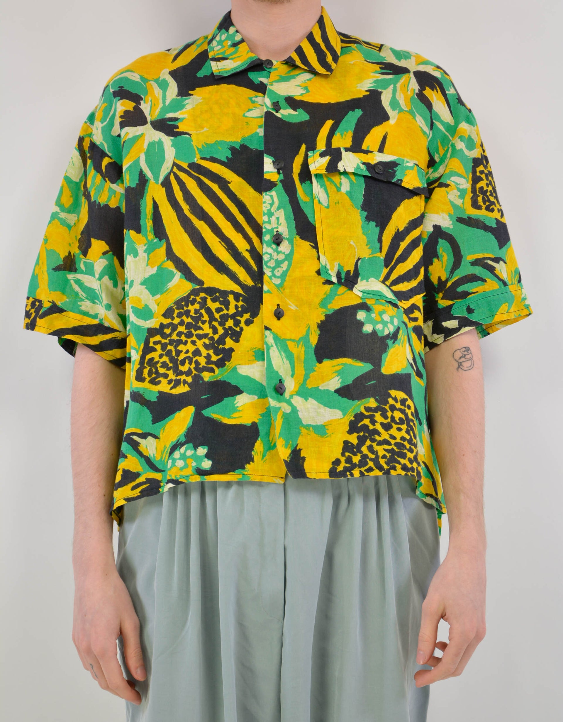 Hawaiian print shirt - PICKNWEIGHT - VINTAGE KILO STORE