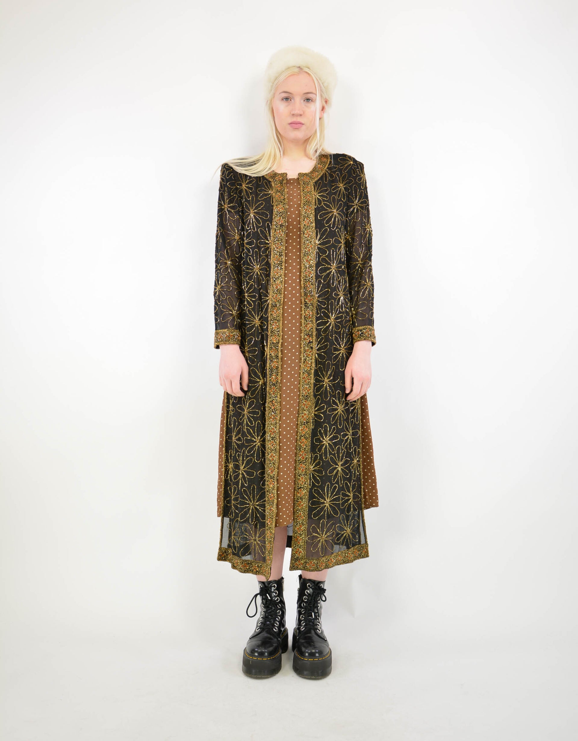 Lurex silk dress - PICKNWEIGHT - VINTAGE KILO STORE