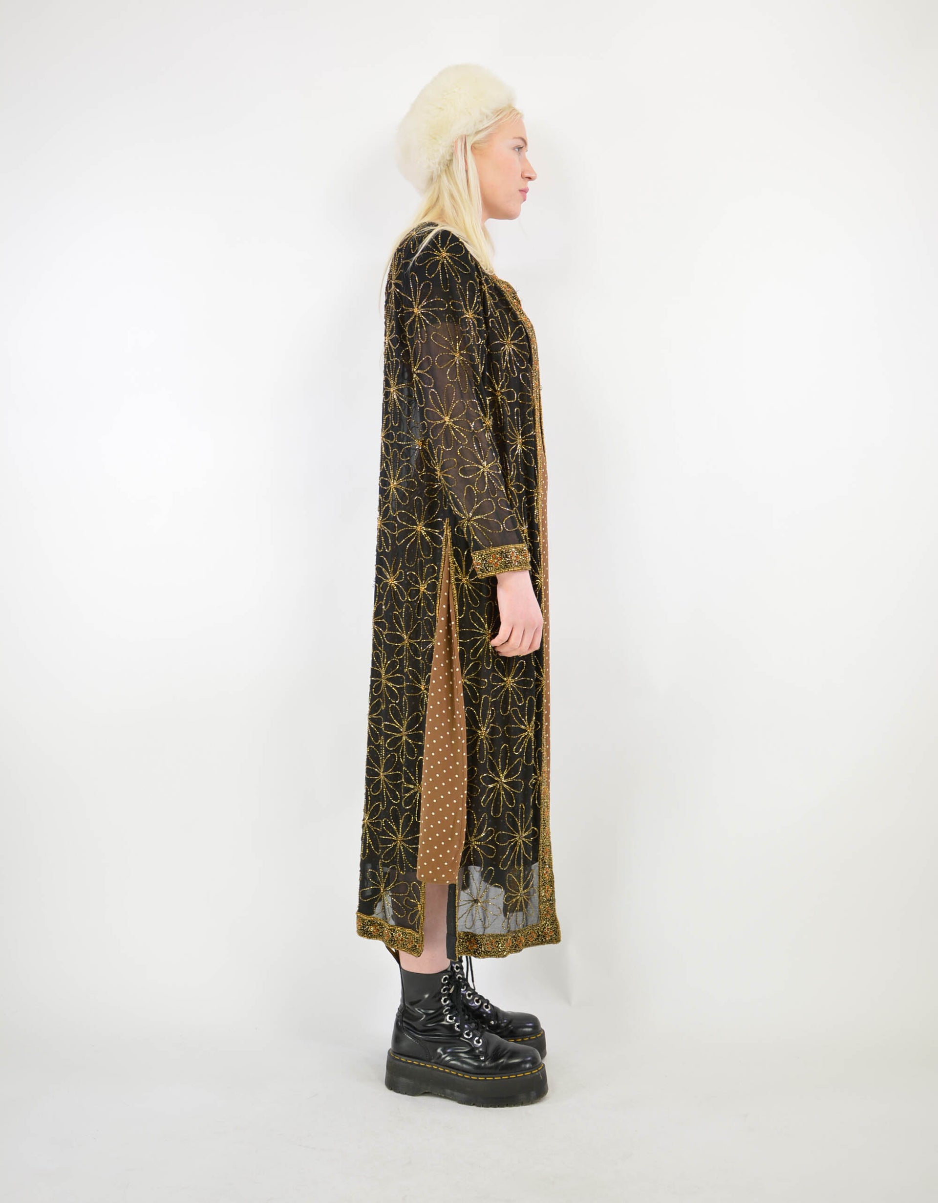 Lurex silk dress - PICKNWEIGHT - VINTAGE KILO STORE