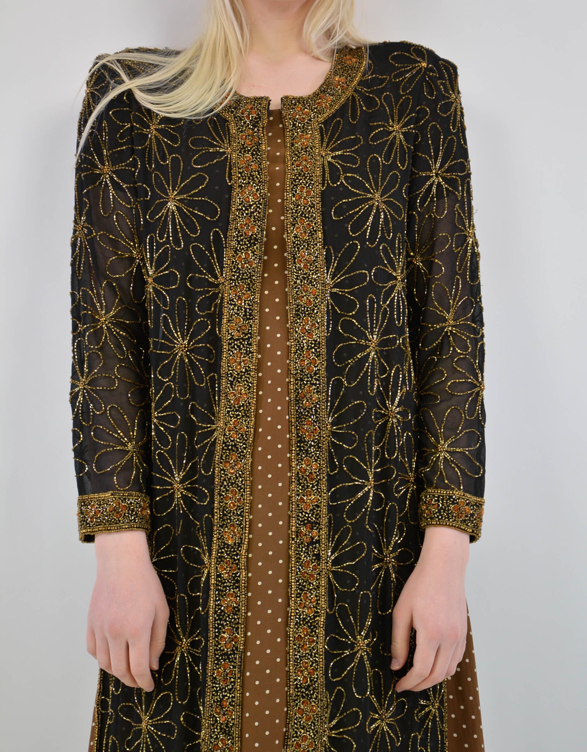 Lurex silk dress - PICKNWEIGHT - VINTAGE KILO STORE