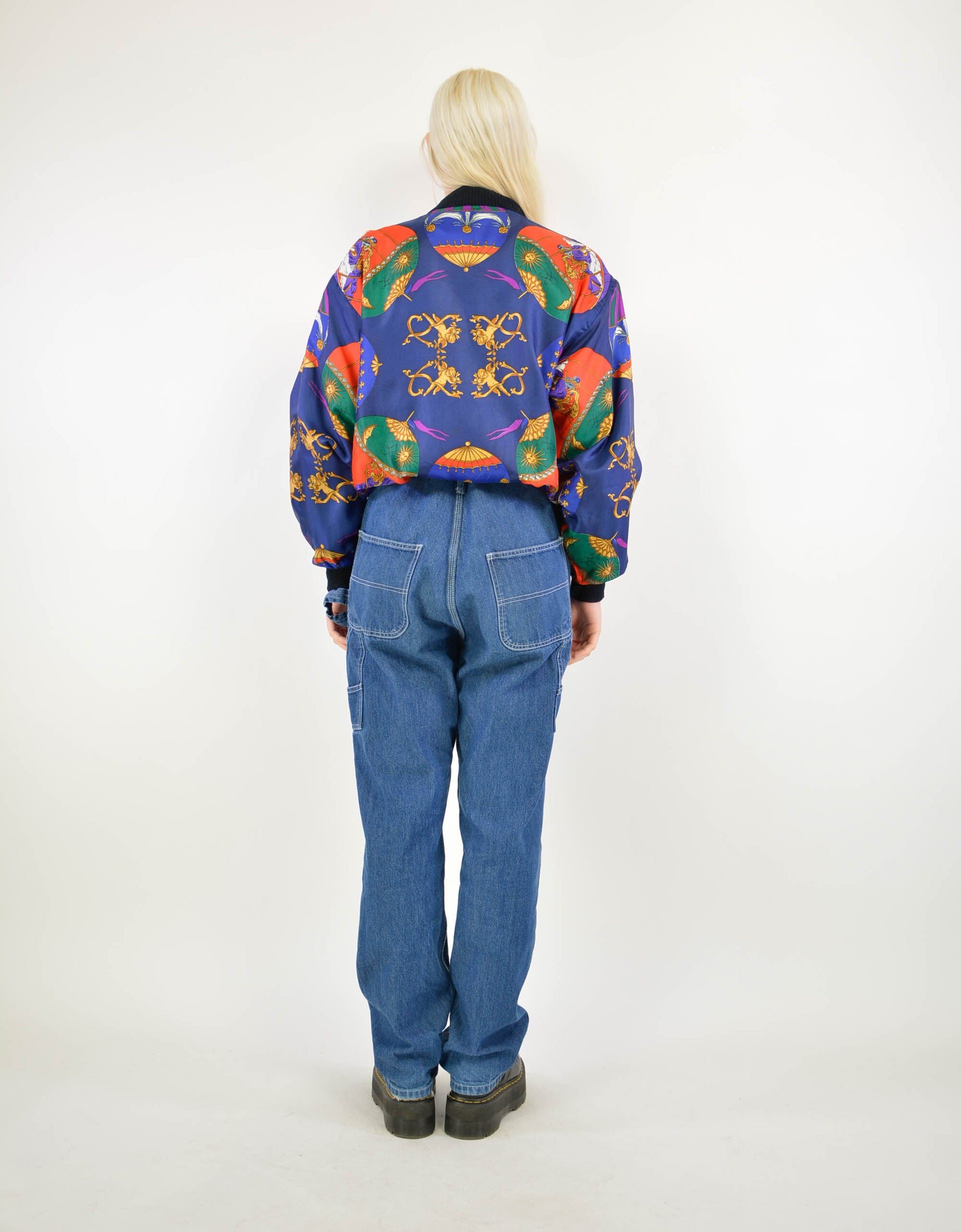Baroque print jacket - PICKNWEIGHT - VINTAGE KILO STORE