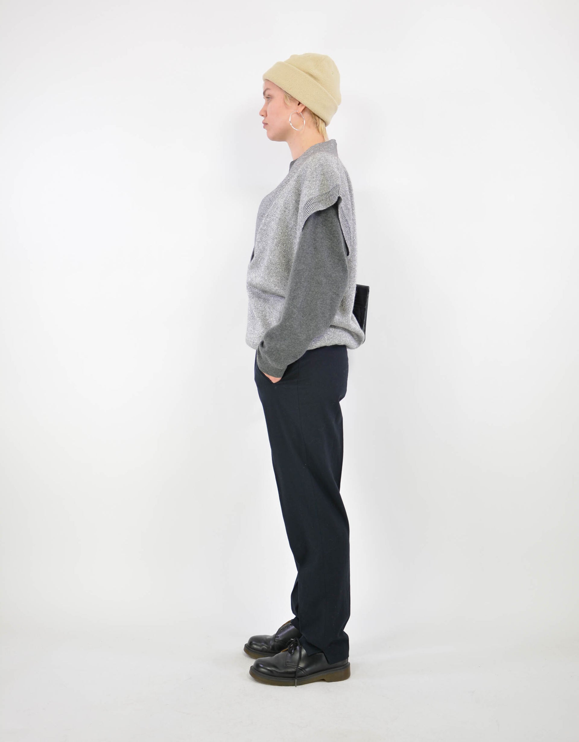 Lurex knitwear top - PICKNWEIGHT - VINTAGE KILO STORE