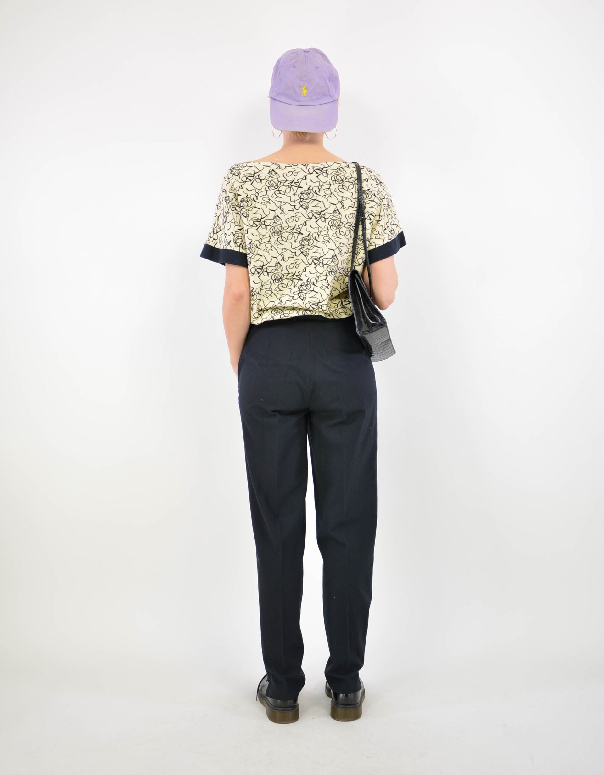 90s print blouse - PICKNWEIGHT - VINTAGE KILO STORE