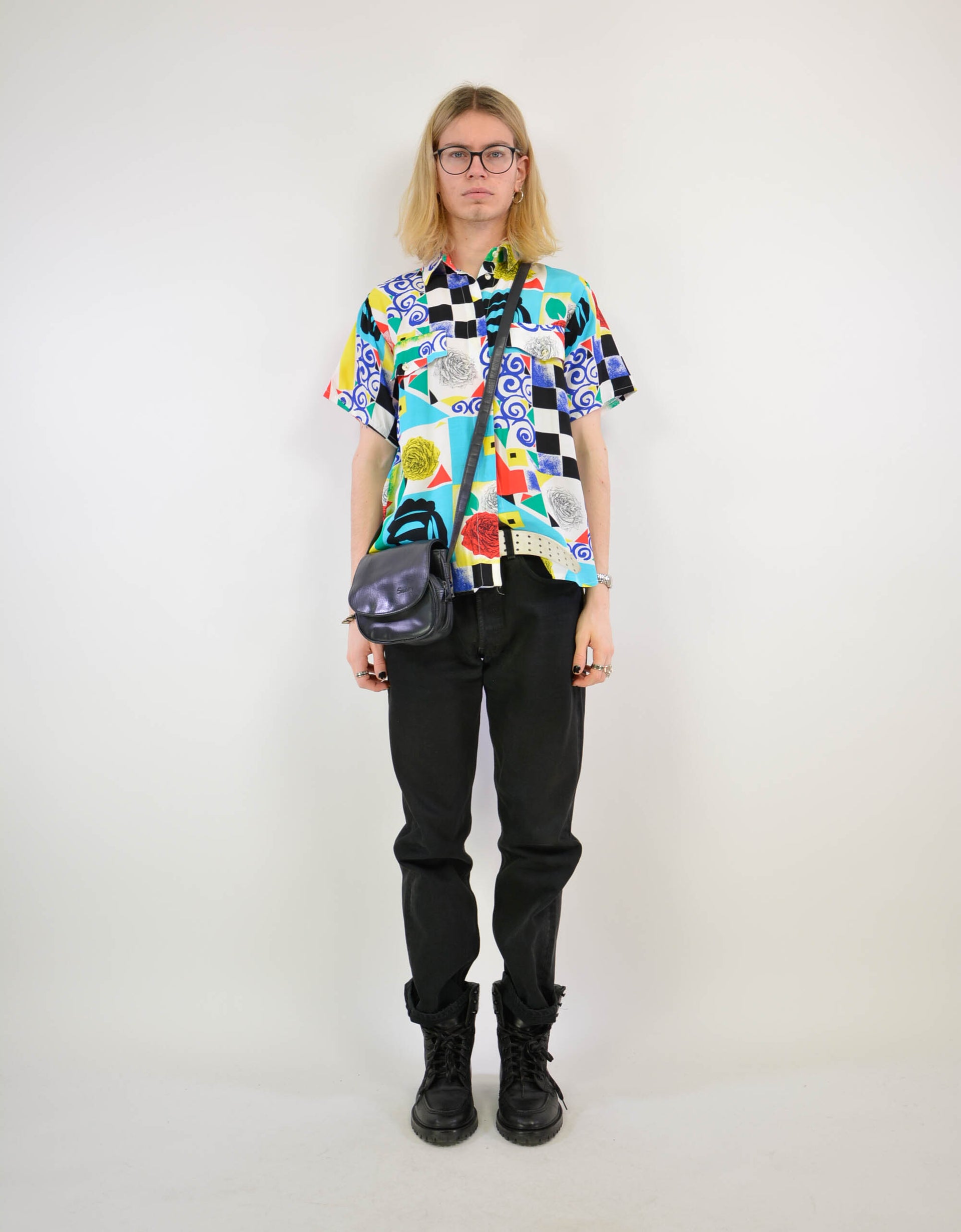 80s silk blouse - PICKNWEIGHT - VINTAGE KILO STORE
