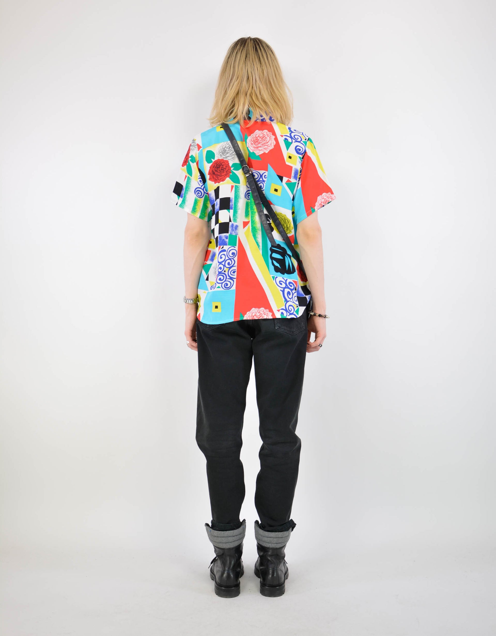 80s silk blouse - PICKNWEIGHT - VINTAGE KILO STORE