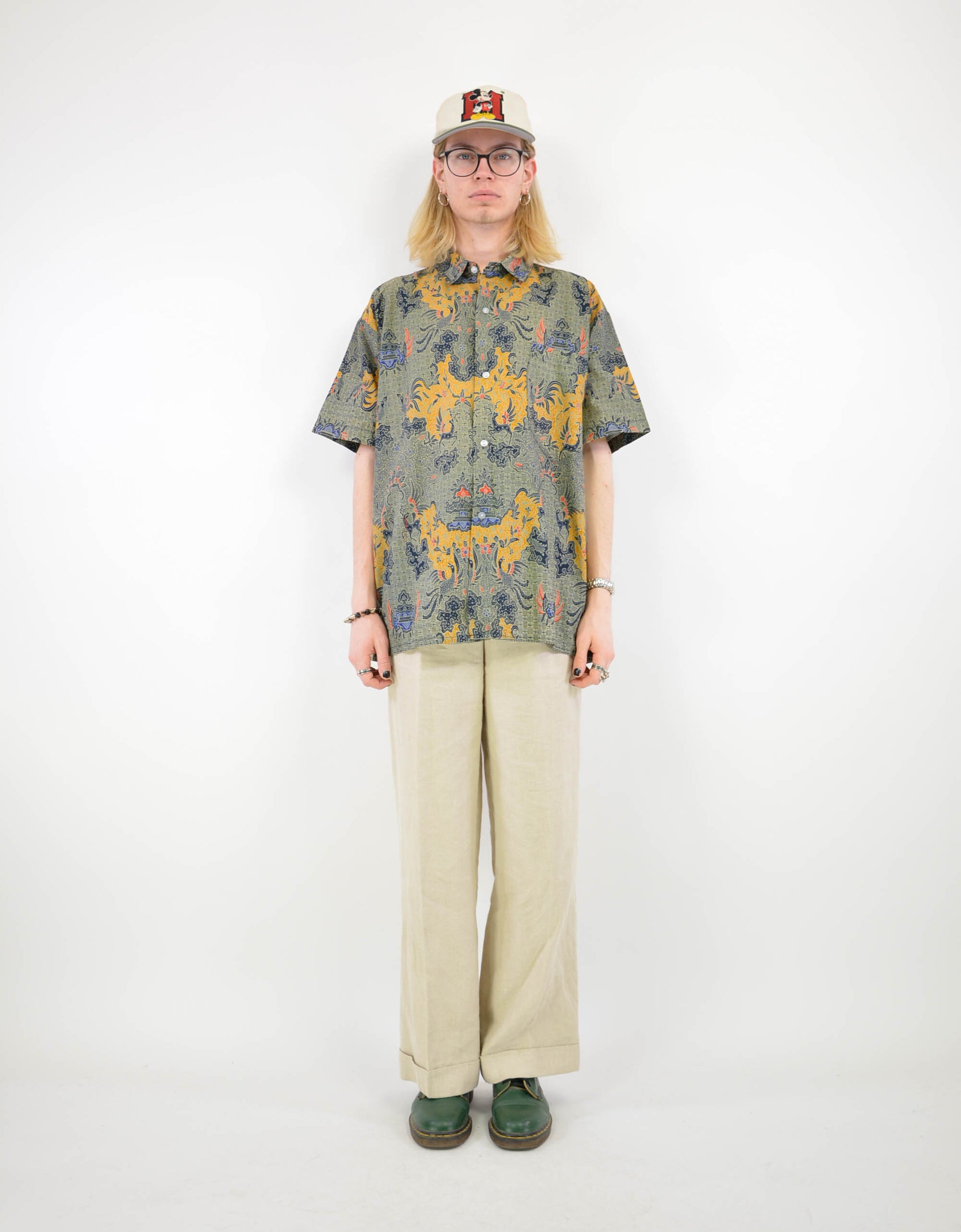 Ethno print shirt - PICKNWEIGHT - VINTAGE KILO STORE
