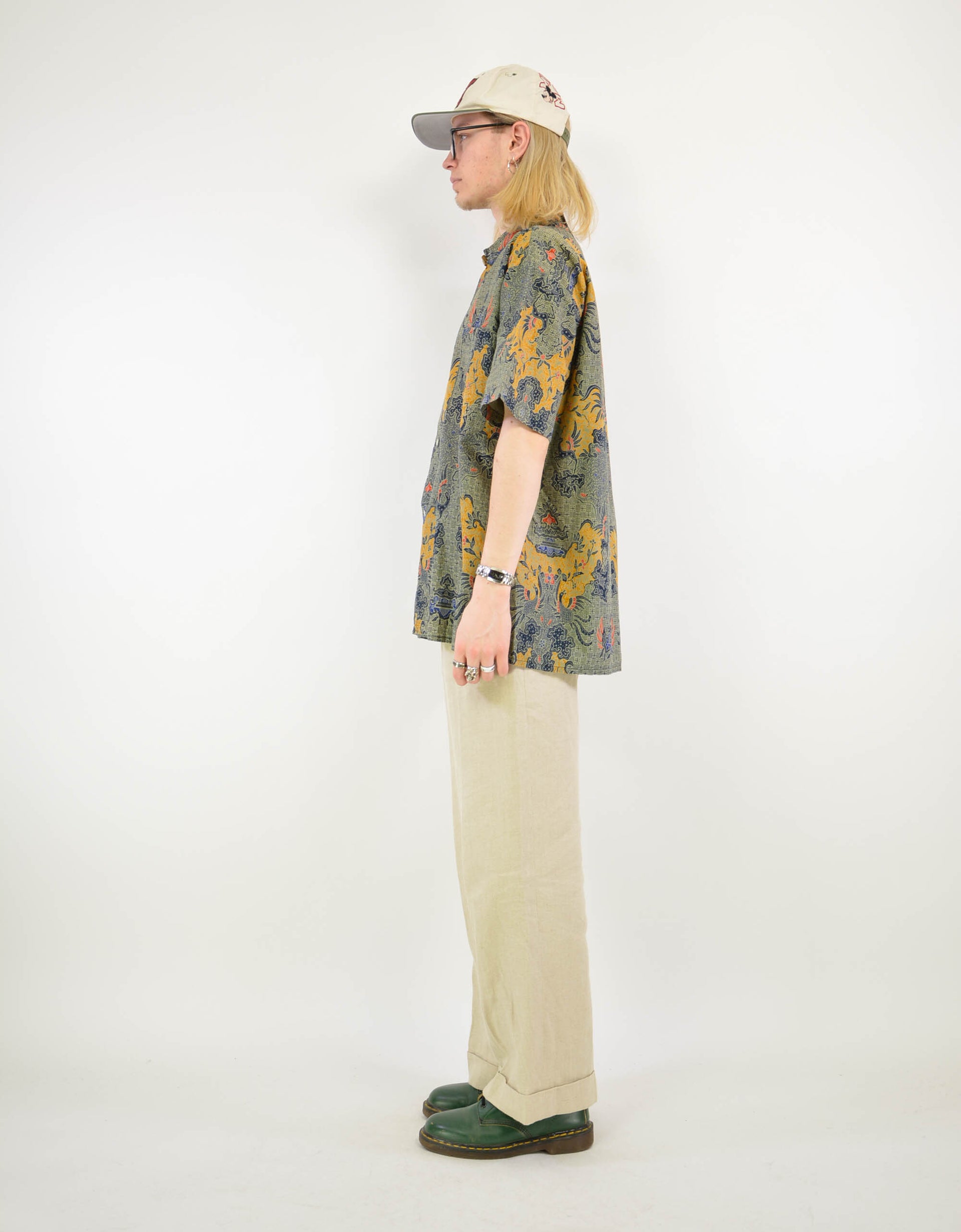 Ethno print shirt - PICKNWEIGHT - VINTAGE KILO STORE