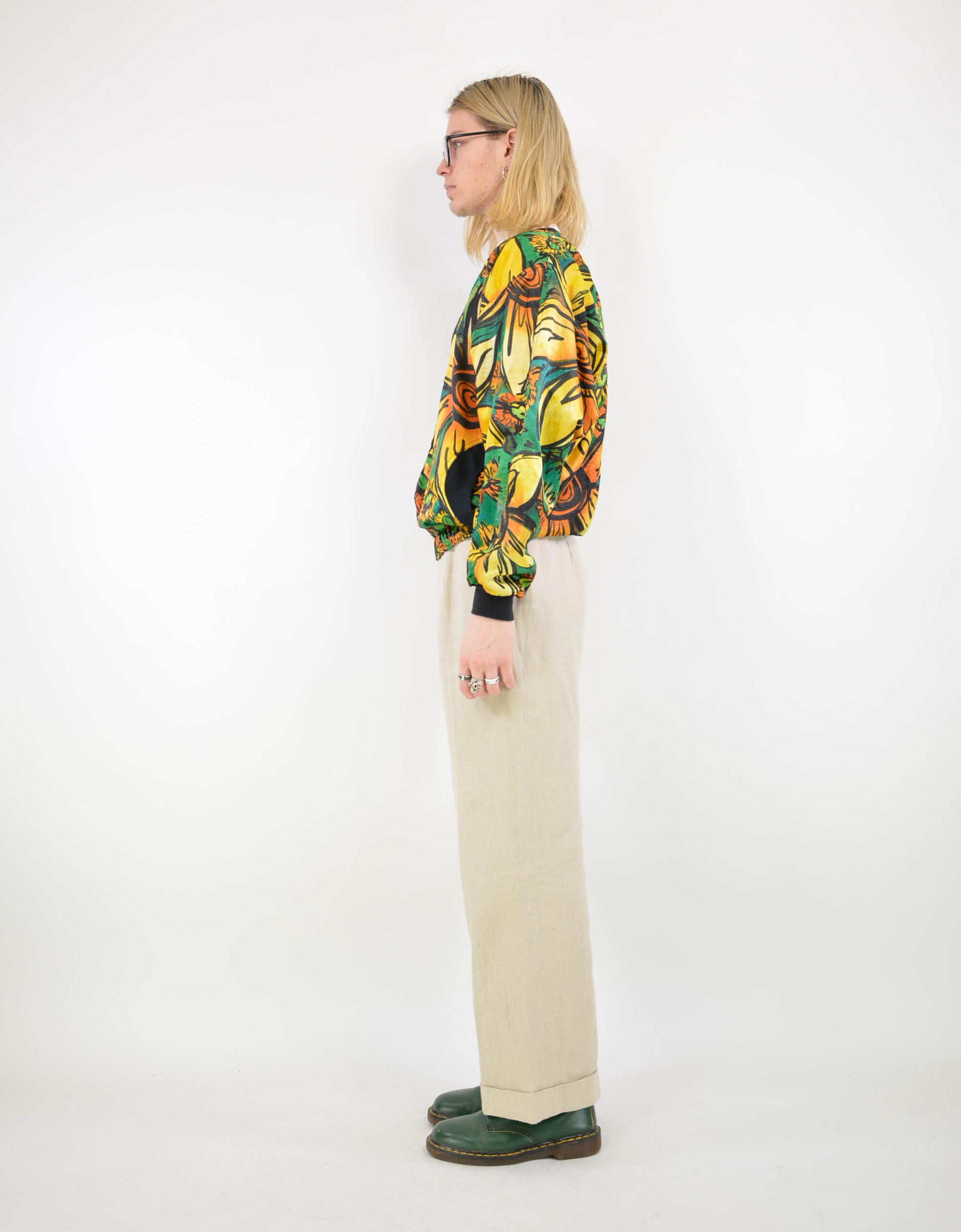 90s flower jacket - PICKNWEIGHT - VINTAGE KILO STORE