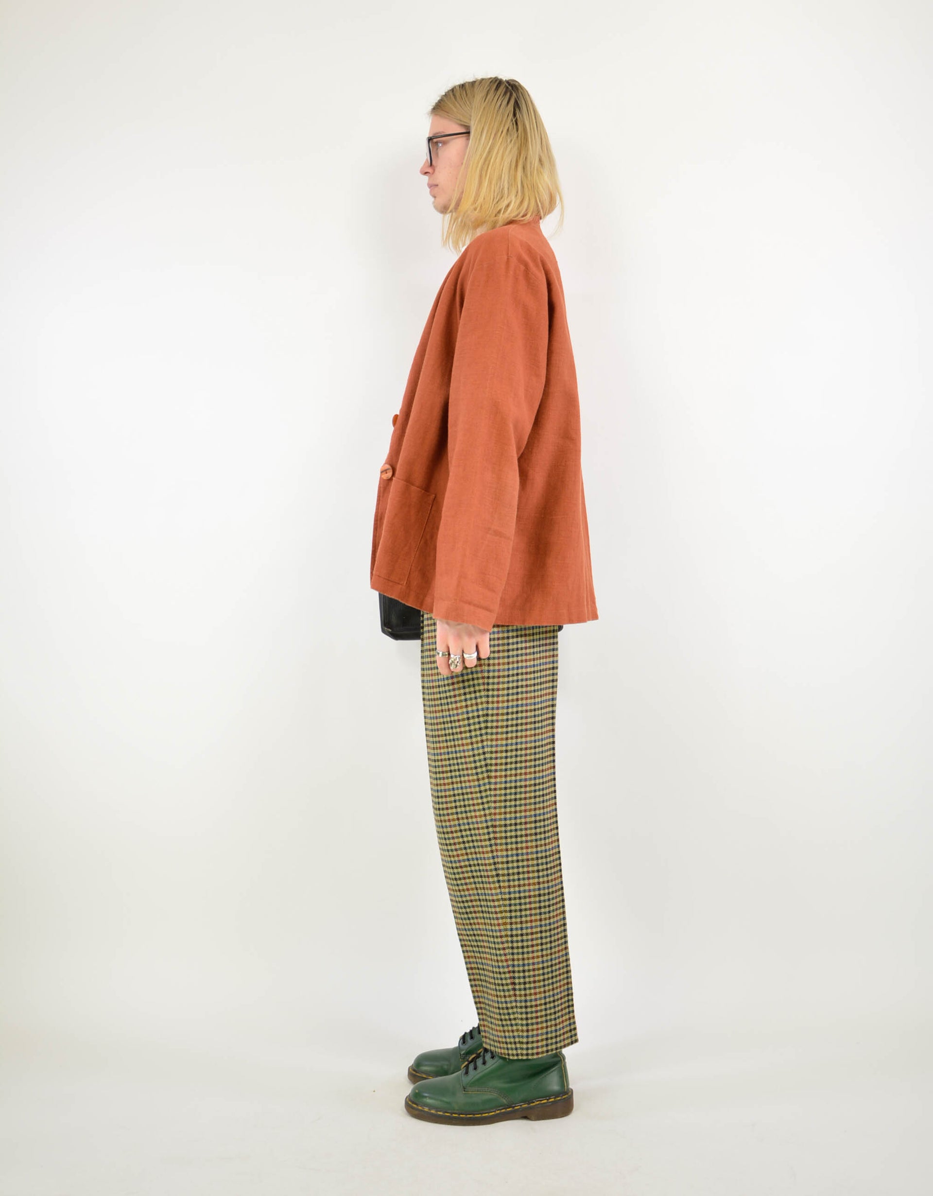 Linen jacket - PICKNWEIGHT - VINTAGE KILO STORE