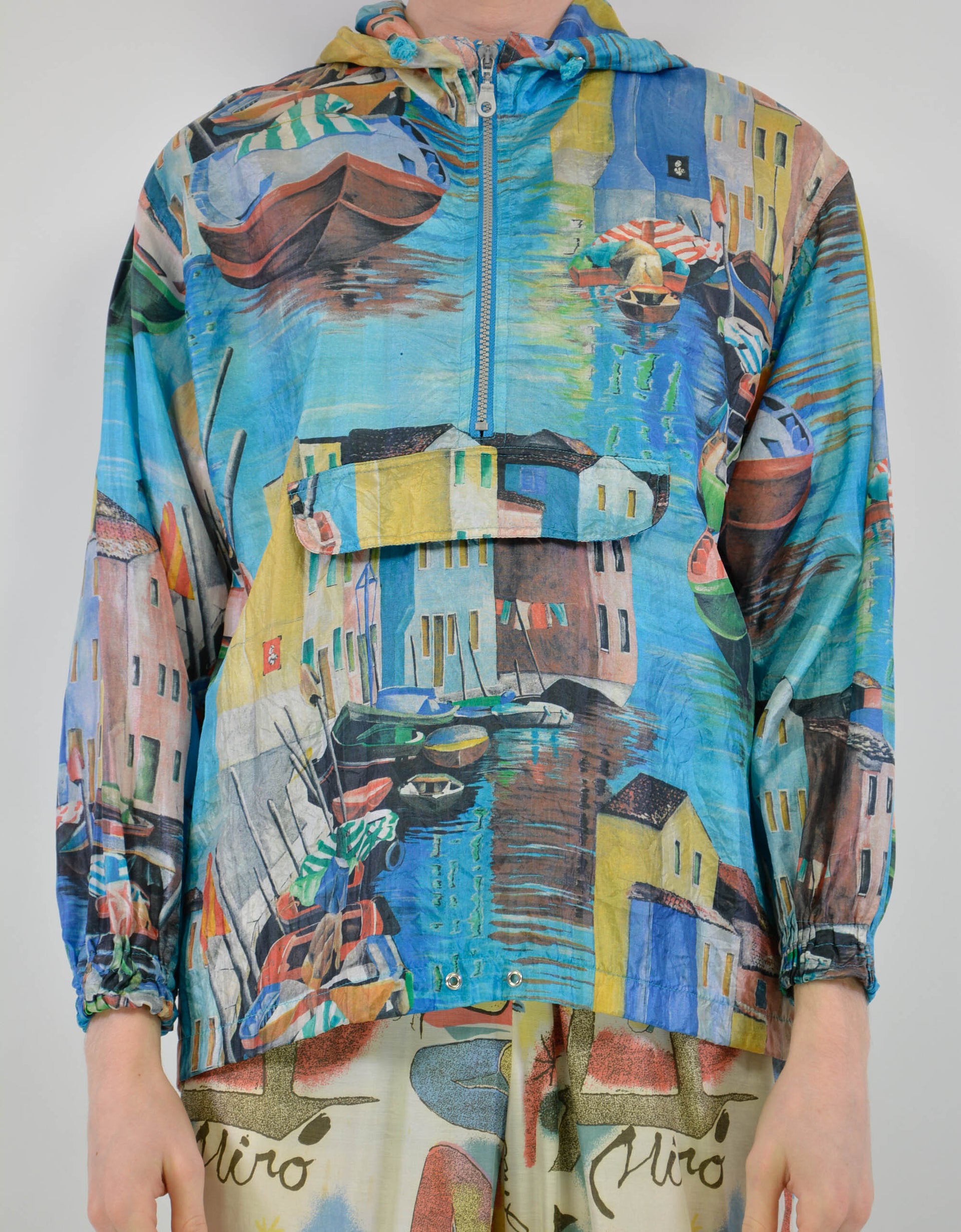 80s print jacket - PICKNWEIGHT - VINTAGE KILO STORE