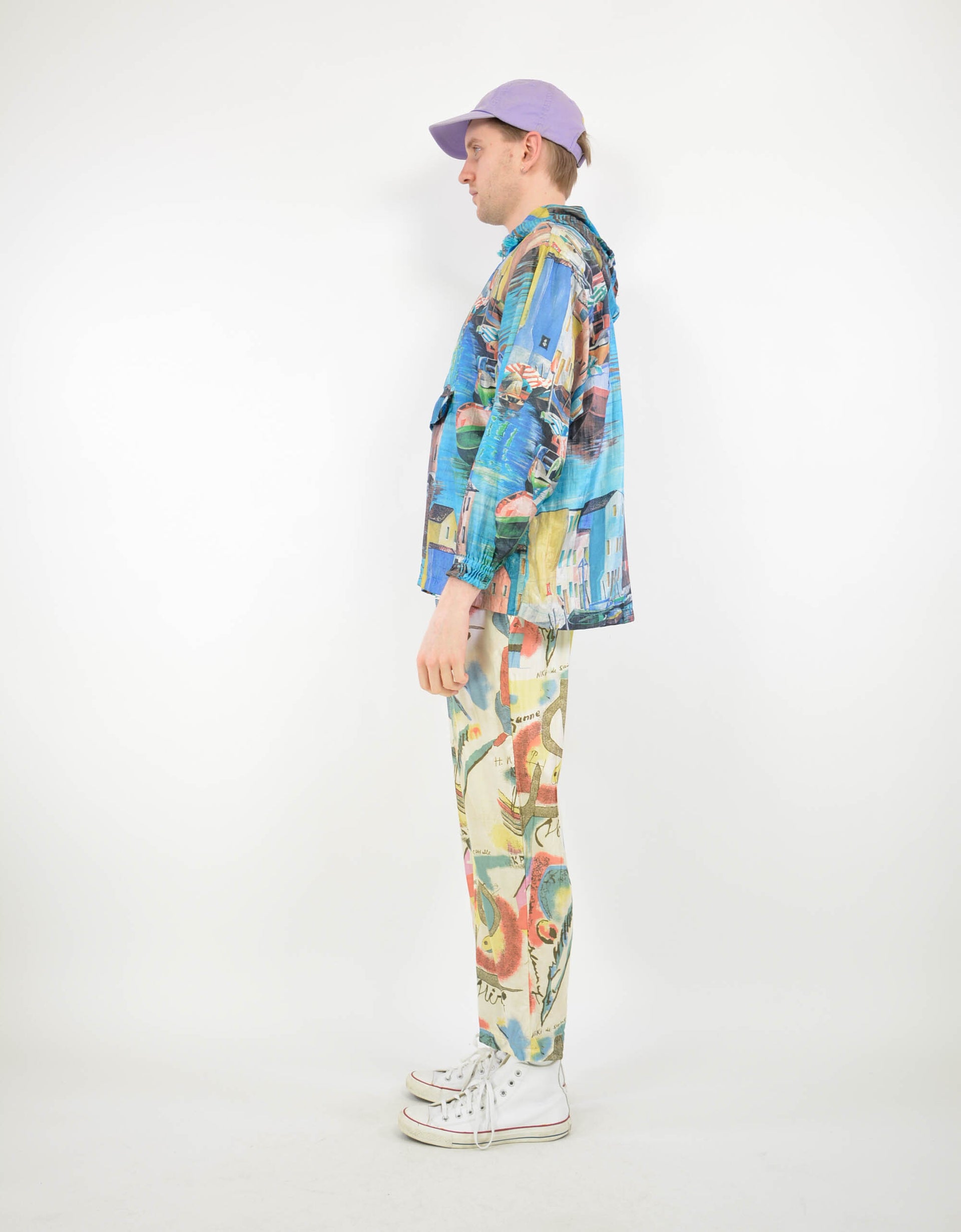 80s print jacket - PICKNWEIGHT - VINTAGE KILO STORE