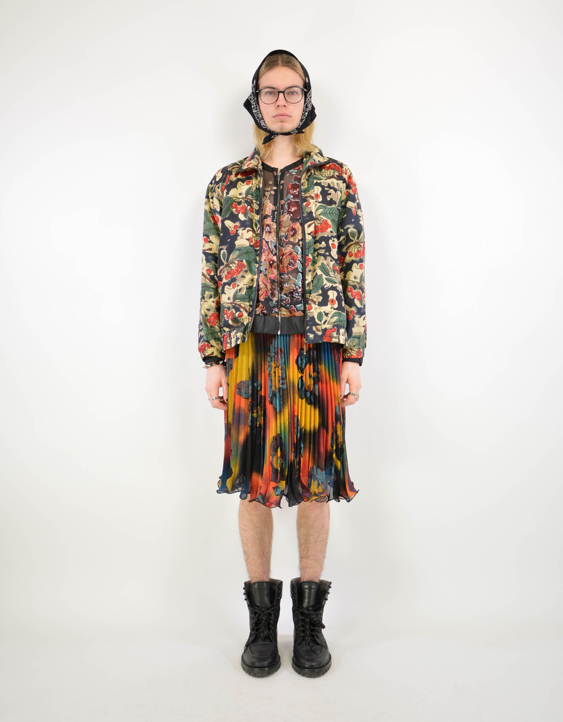 Printed silk jacket - PICKNWEIGHT - VINTAGE KILO STORE