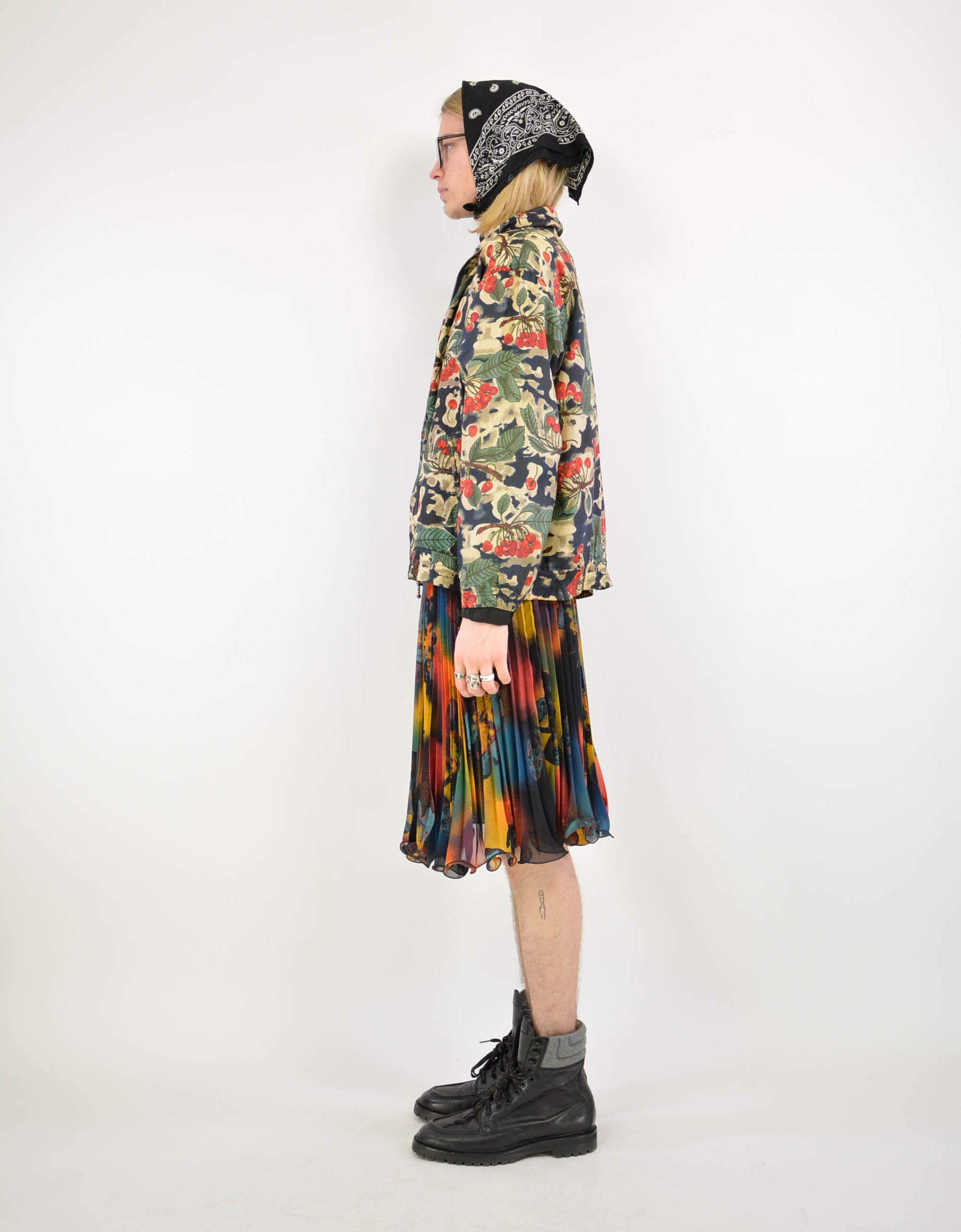 Printed silk jacket - PICKNWEIGHT - VINTAGE KILO STORE