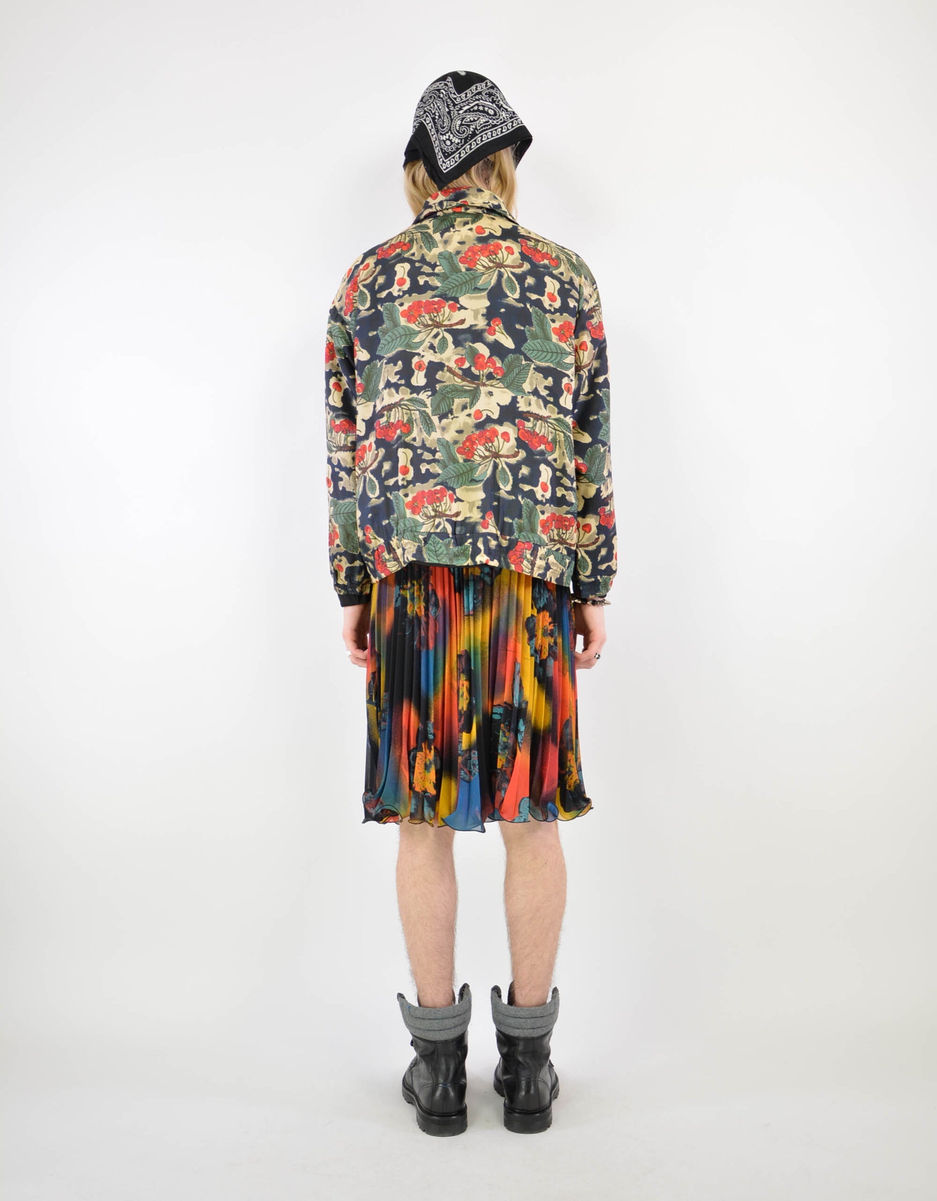 Printed silk jacket - PICKNWEIGHT - VINTAGE KILO STORE