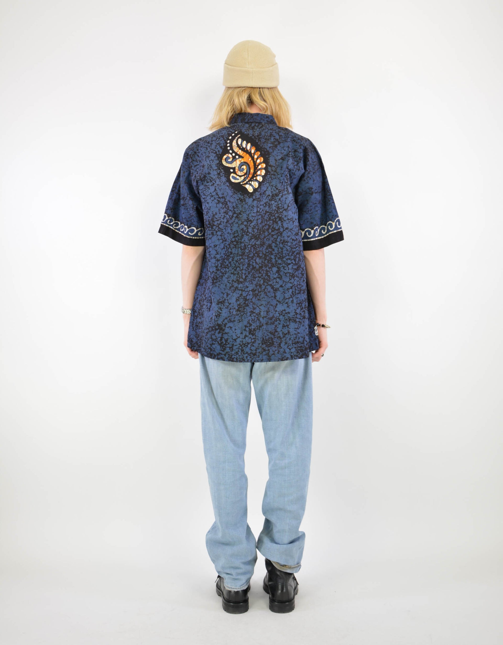 Ethno print shirt - PICKNWEIGHT - VINTAGE KILO STORE