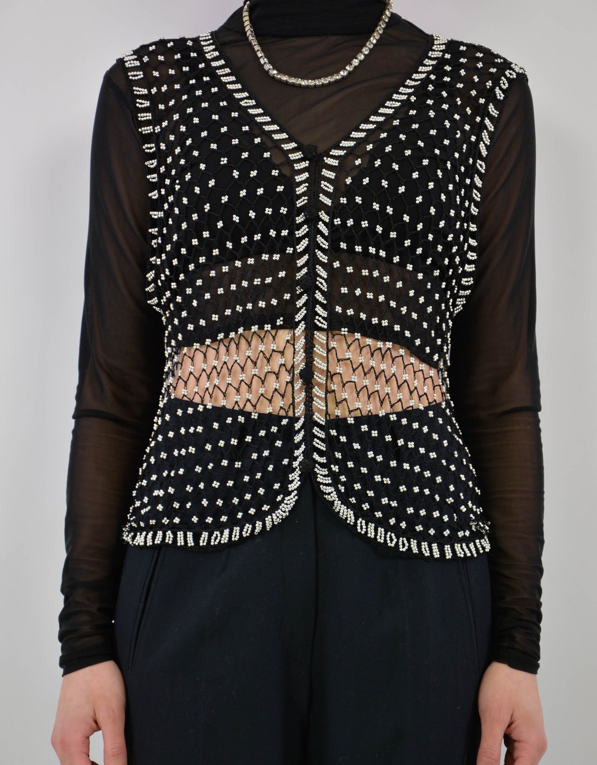 Mesh blouse - PICKNWEIGHT - VINTAGE KILO STORE
