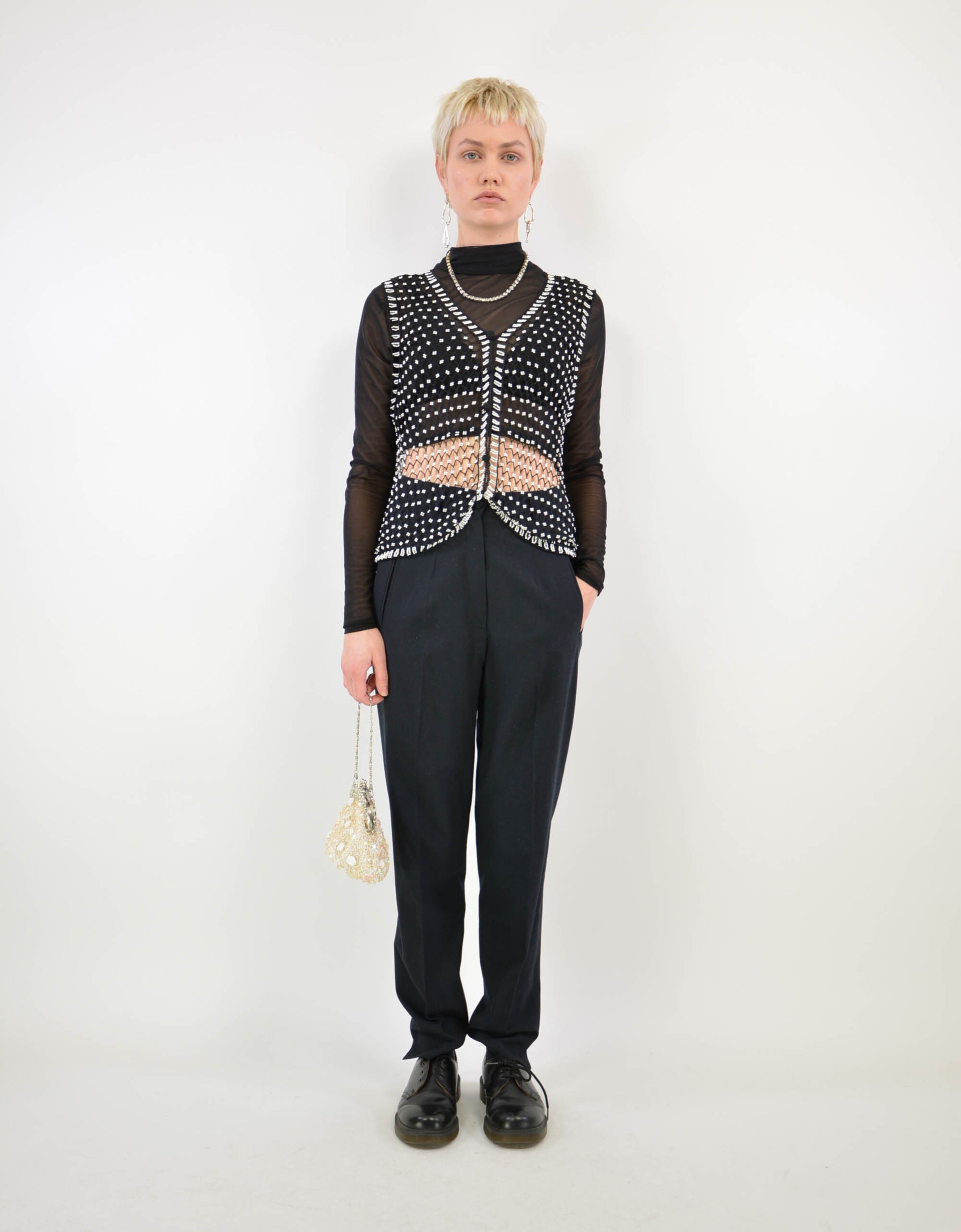 Mesh blouse - PICKNWEIGHT - VINTAGE KILO STORE
