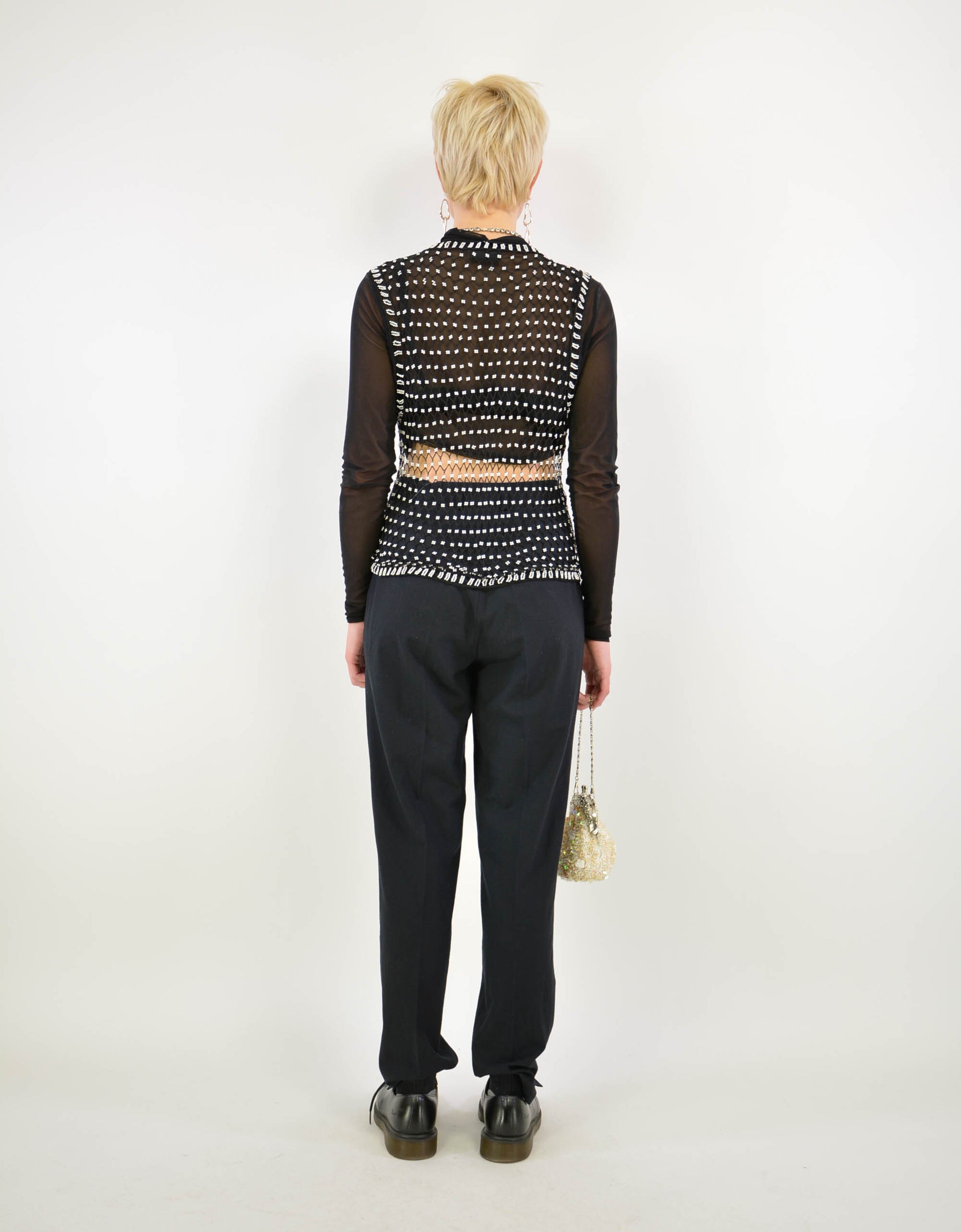 Mesh blouse - PICKNWEIGHT - VINTAGE KILO STORE