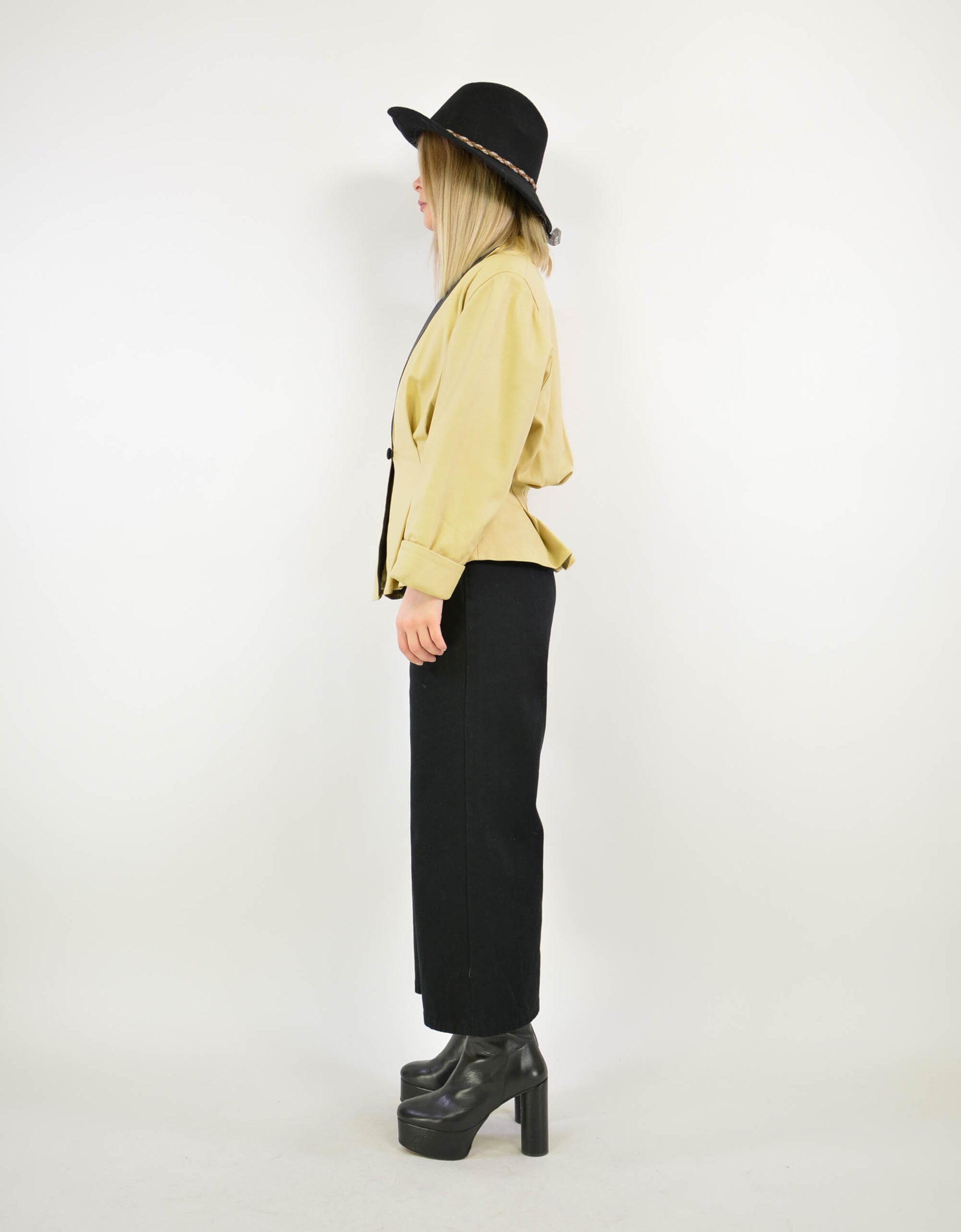 80s leather jacket - PICKNWEIGHT - VINTAGE KILO STORE