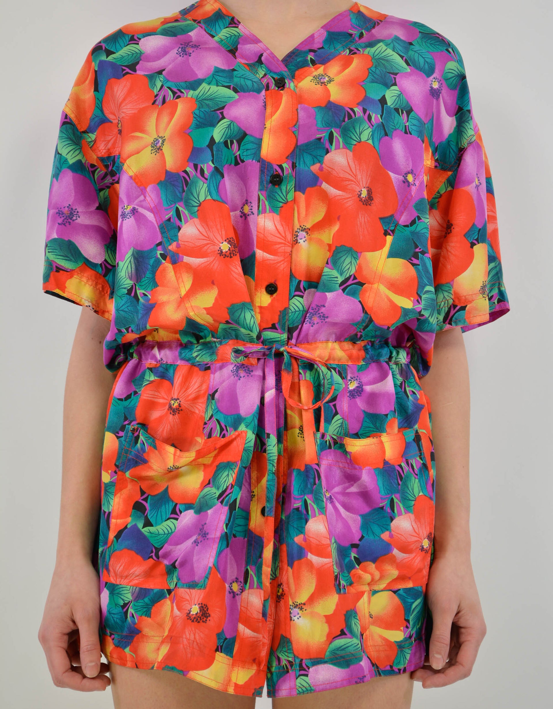 80s silk blouse - PICKNWEIGHT - VINTAGE KILO STORE
