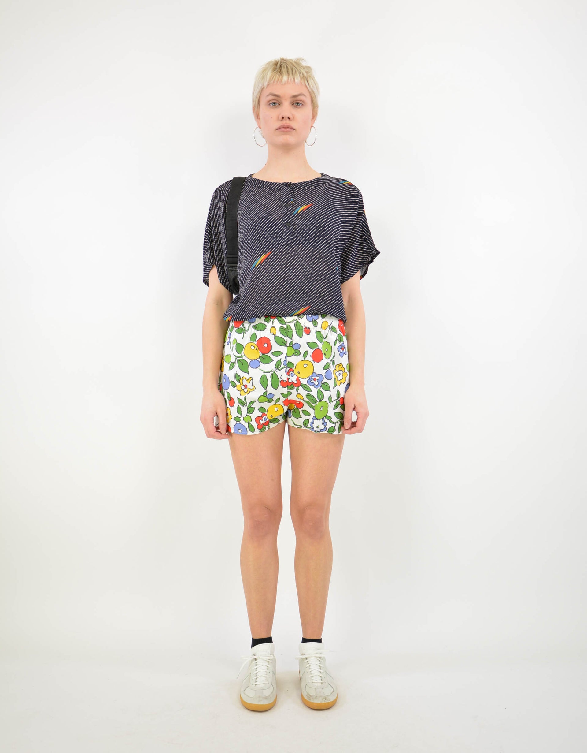 80s print blouse - PICKNWEIGHT - VINTAGE KILO STORE