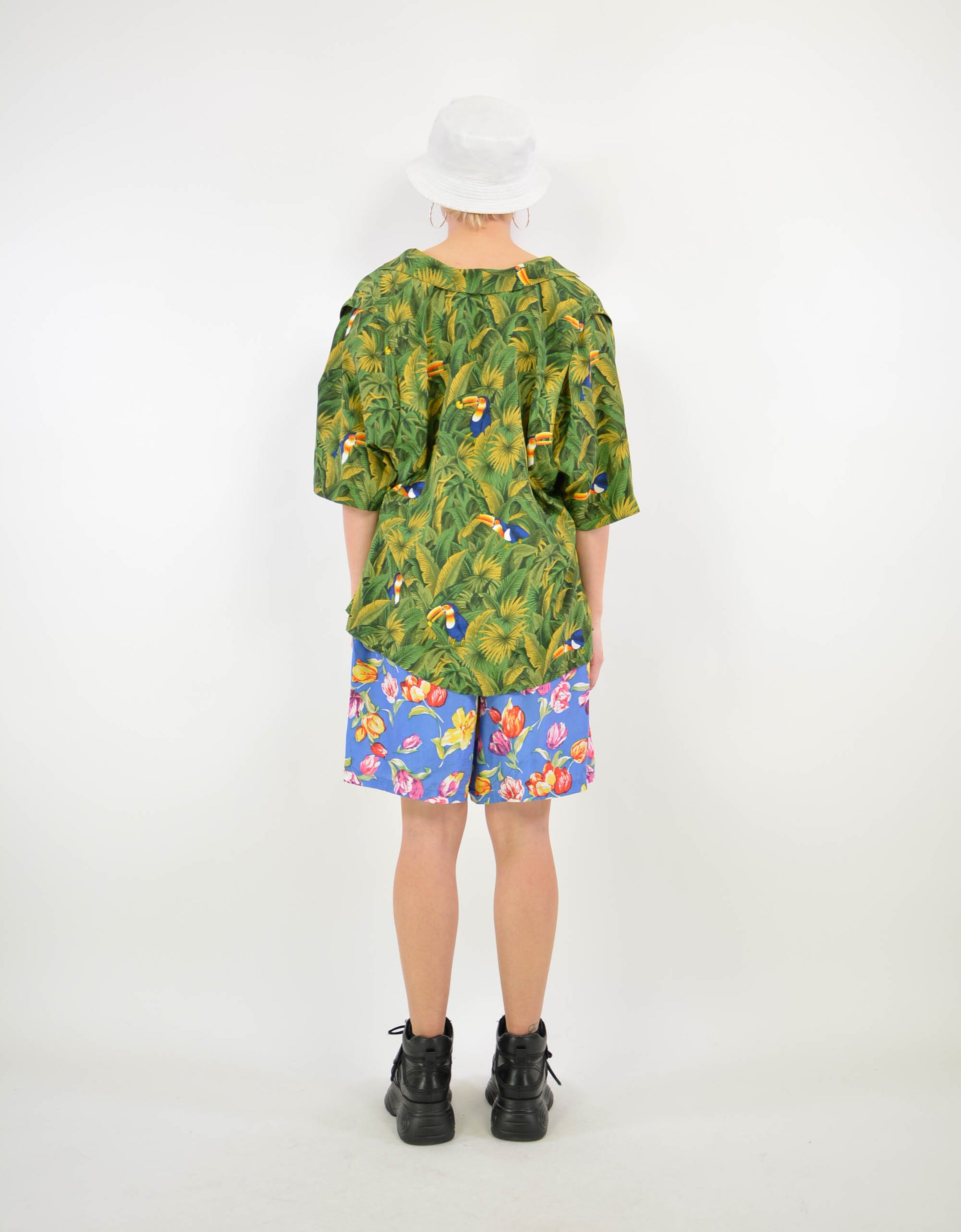 Hawaiian print blouse - PICKNWEIGHT - VINTAGE KILO STORE