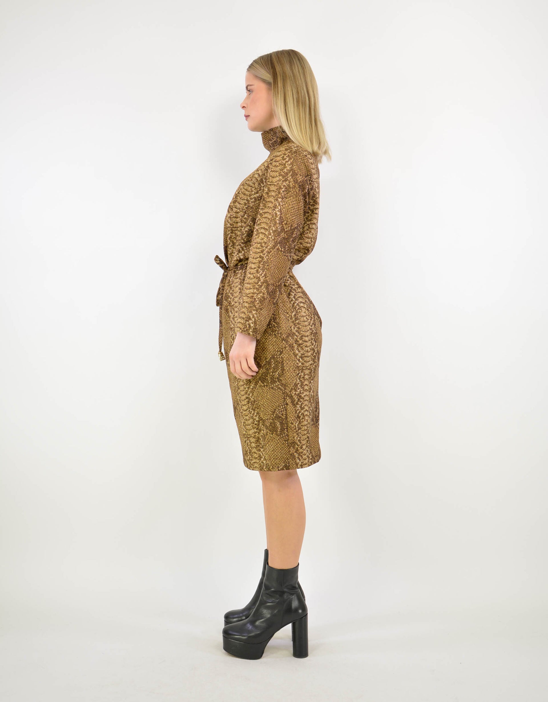 Snake print dress - PICKNWEIGHT - VINTAGE KILO STORE