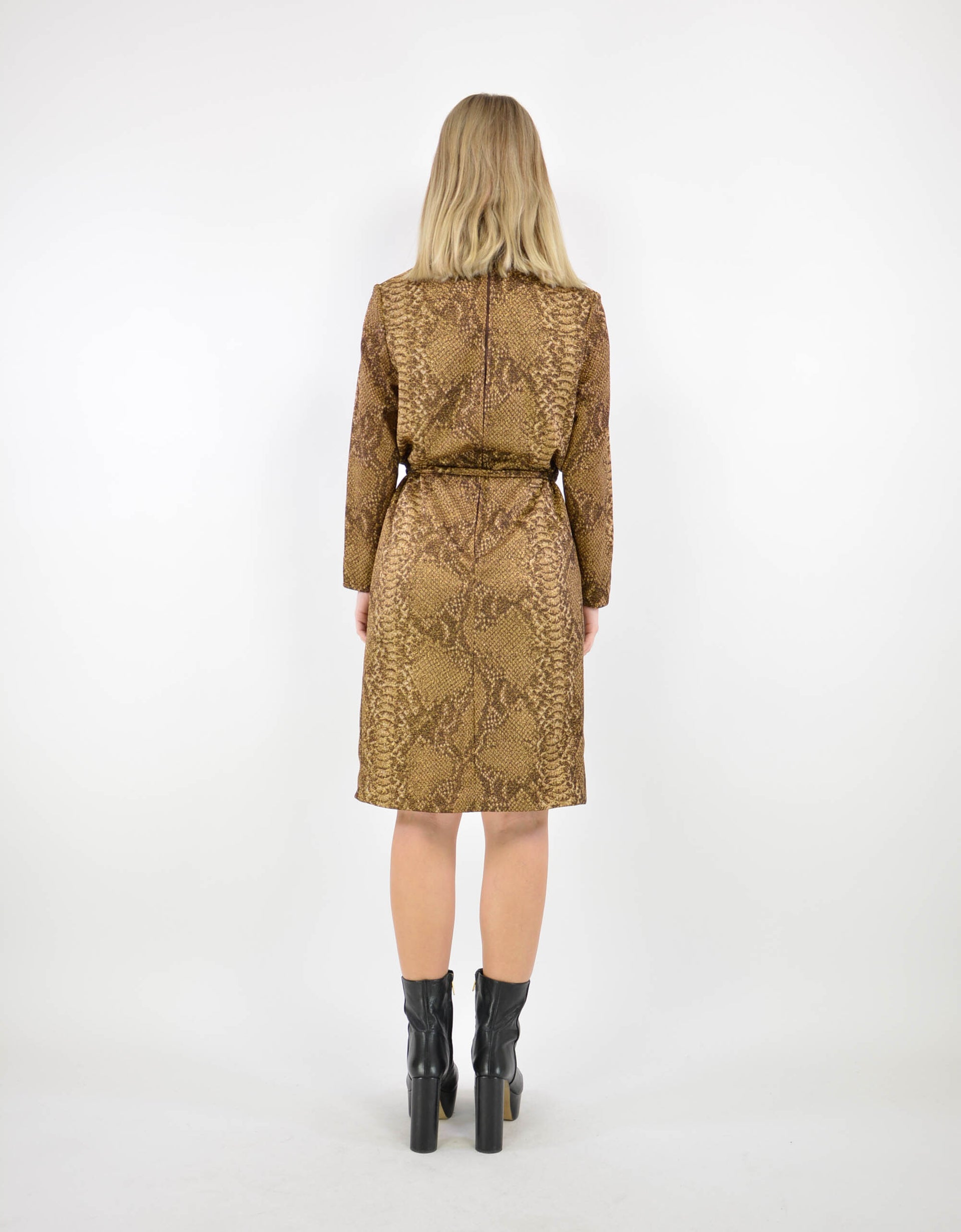 Snake print dress - PICKNWEIGHT - VINTAGE KILO STORE