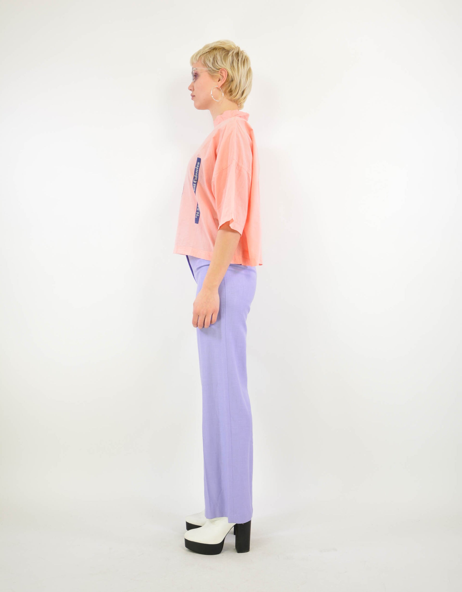 80s print blouse - PICKNWEIGHT - VINTAGE KILO STORE