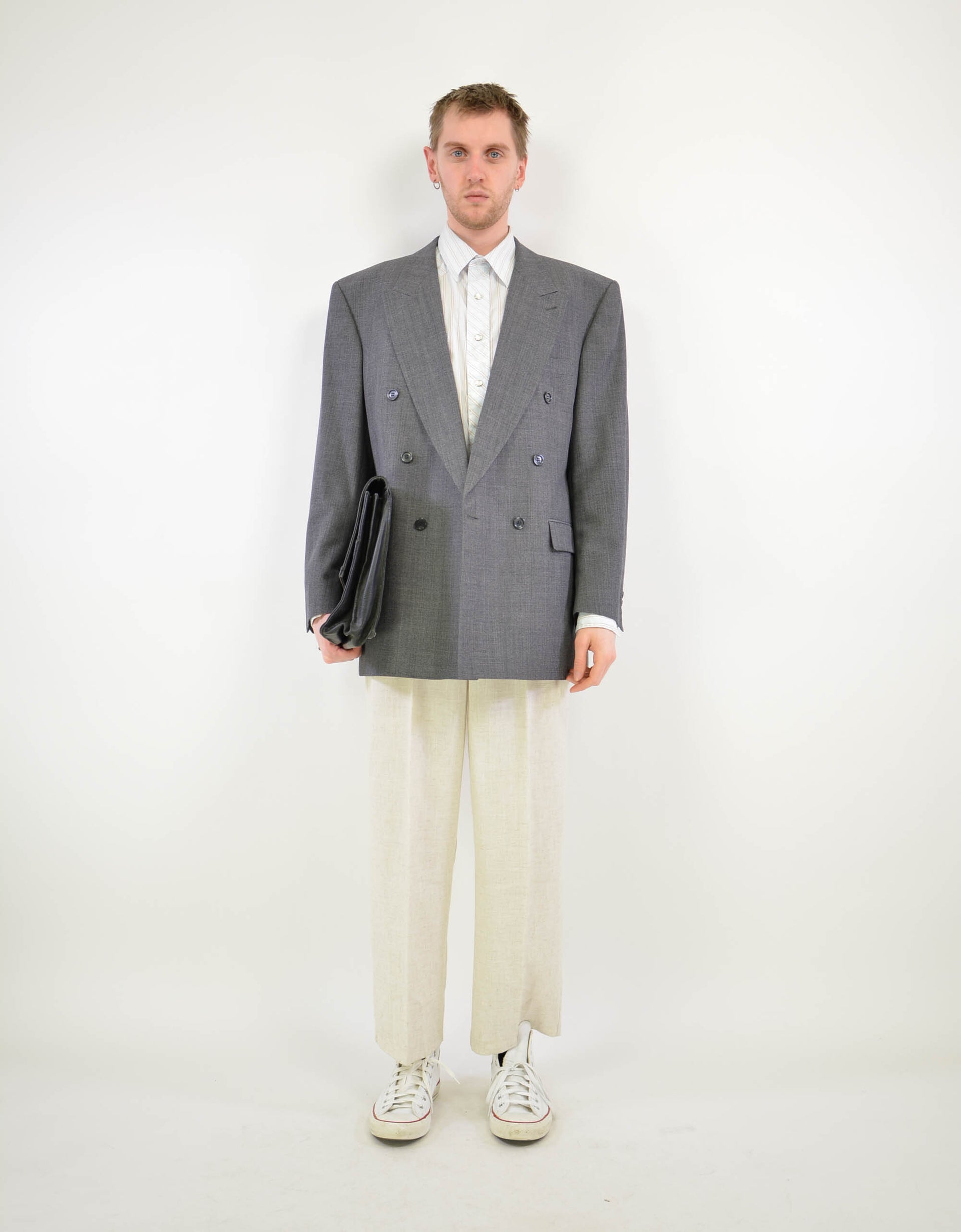 Oversized double breasted blazer - PICKNWEIGHT - VINTAGE KILO STORE