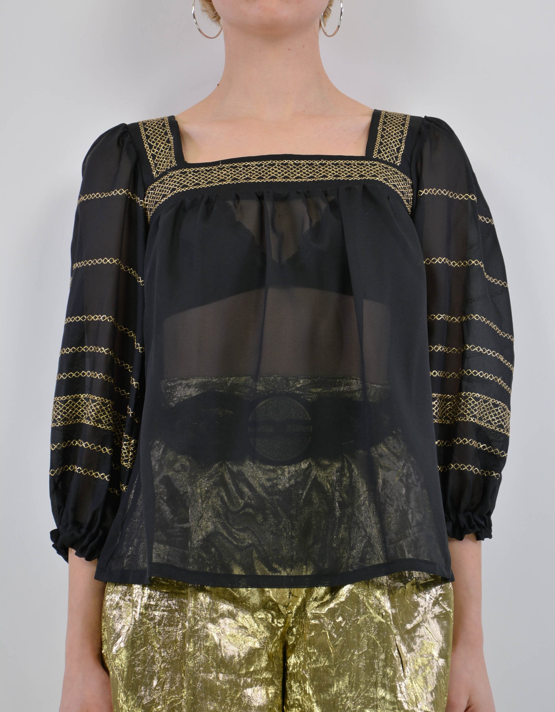 Transparent blouse - PICKNWEIGHT - VINTAGE KILO STORE