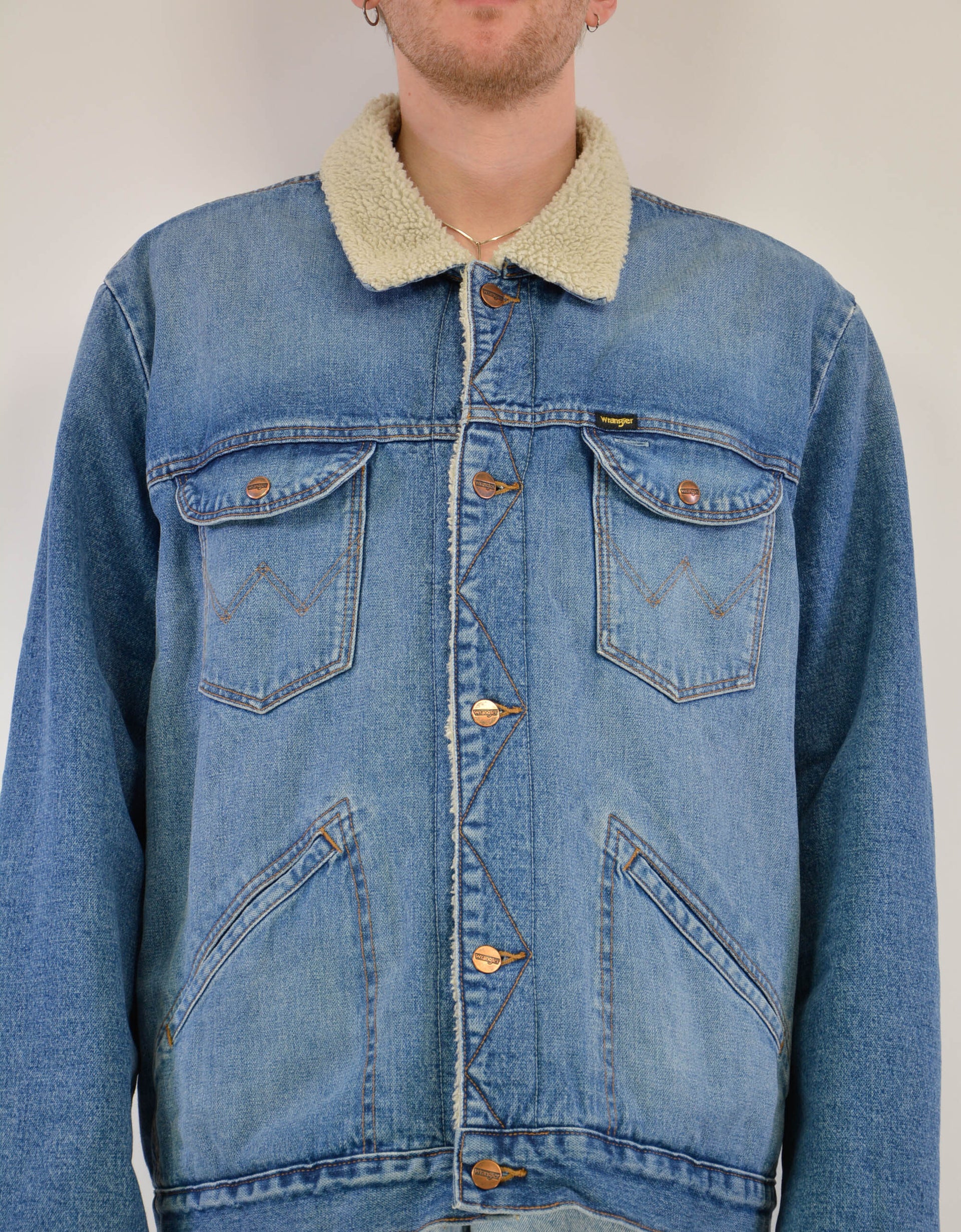 Wrangler denim jacket - PICKNWEIGHT - VINTAGE KILO STORE