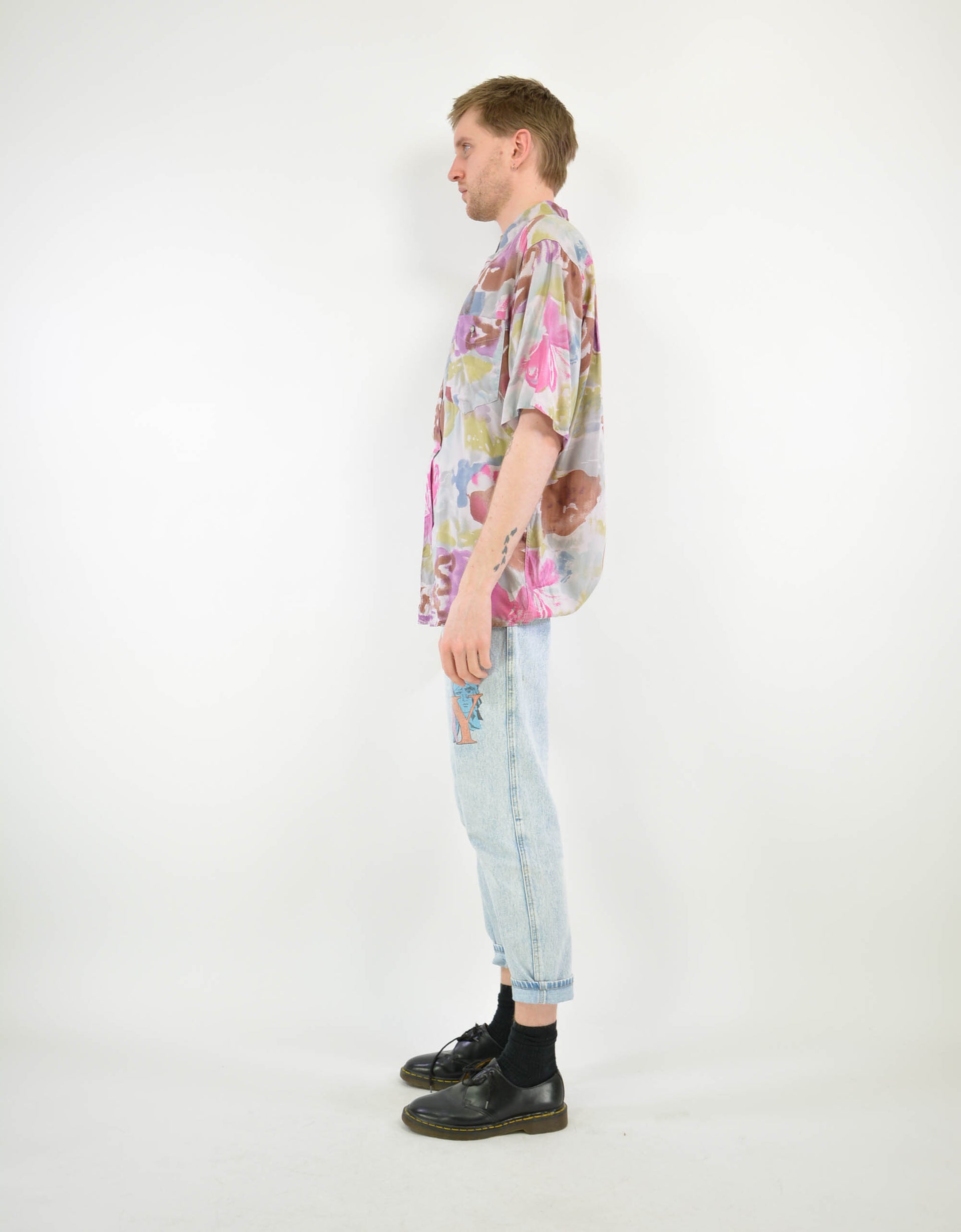 80s print shirt - PICKNWEIGHT - VINTAGE KILO STORE