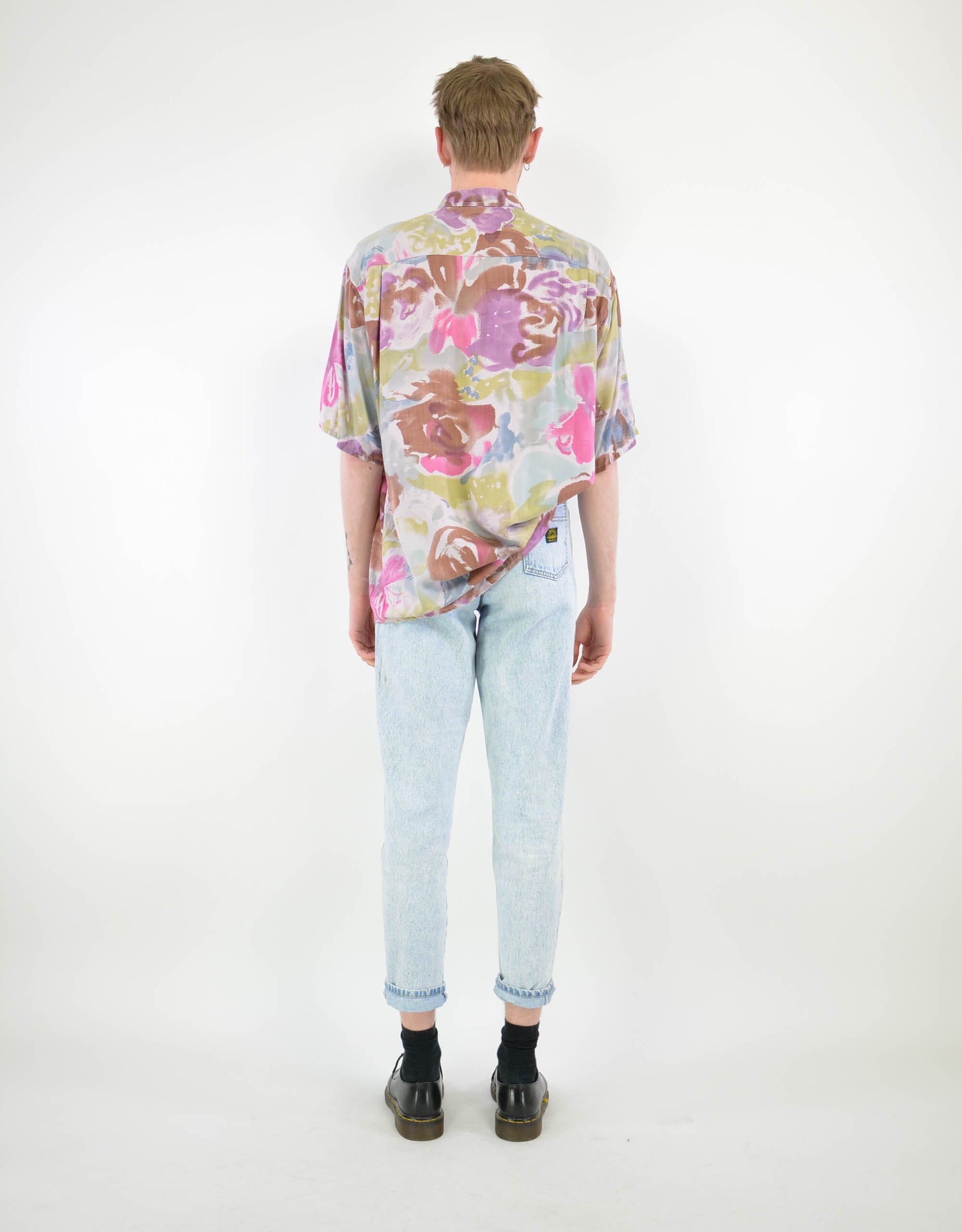 80s print shirt - PICKNWEIGHT - VINTAGE KILO STORE