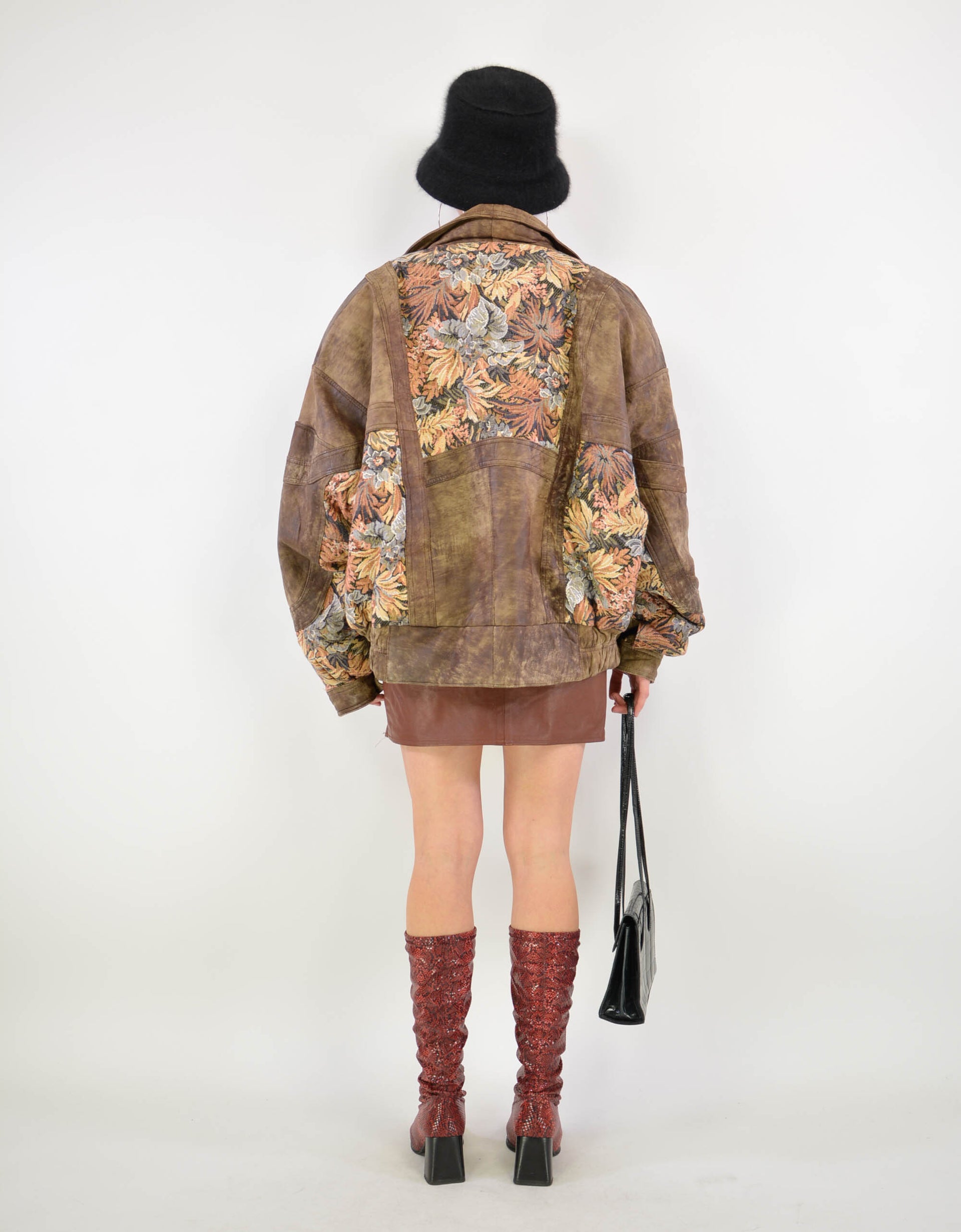 Leather jacket - PICKNWEIGHT - VINTAGE KILO STORE