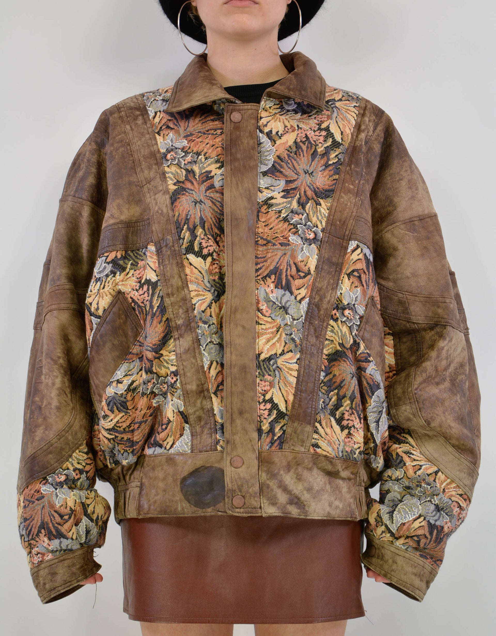 Leather jacket - PICKNWEIGHT - VINTAGE KILO STORE