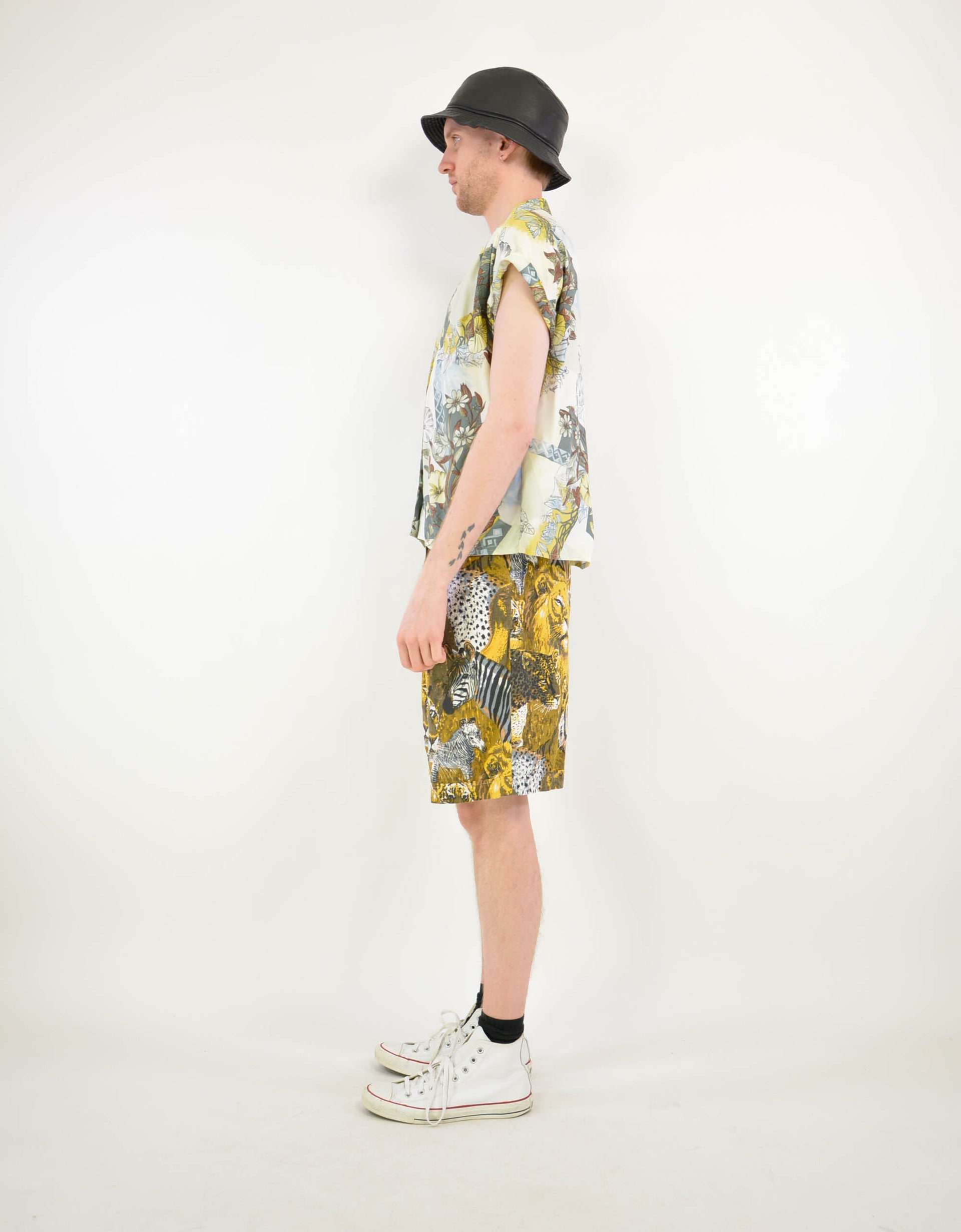 80s print blouse - PICKNWEIGHT - VINTAGE KILO STORE
