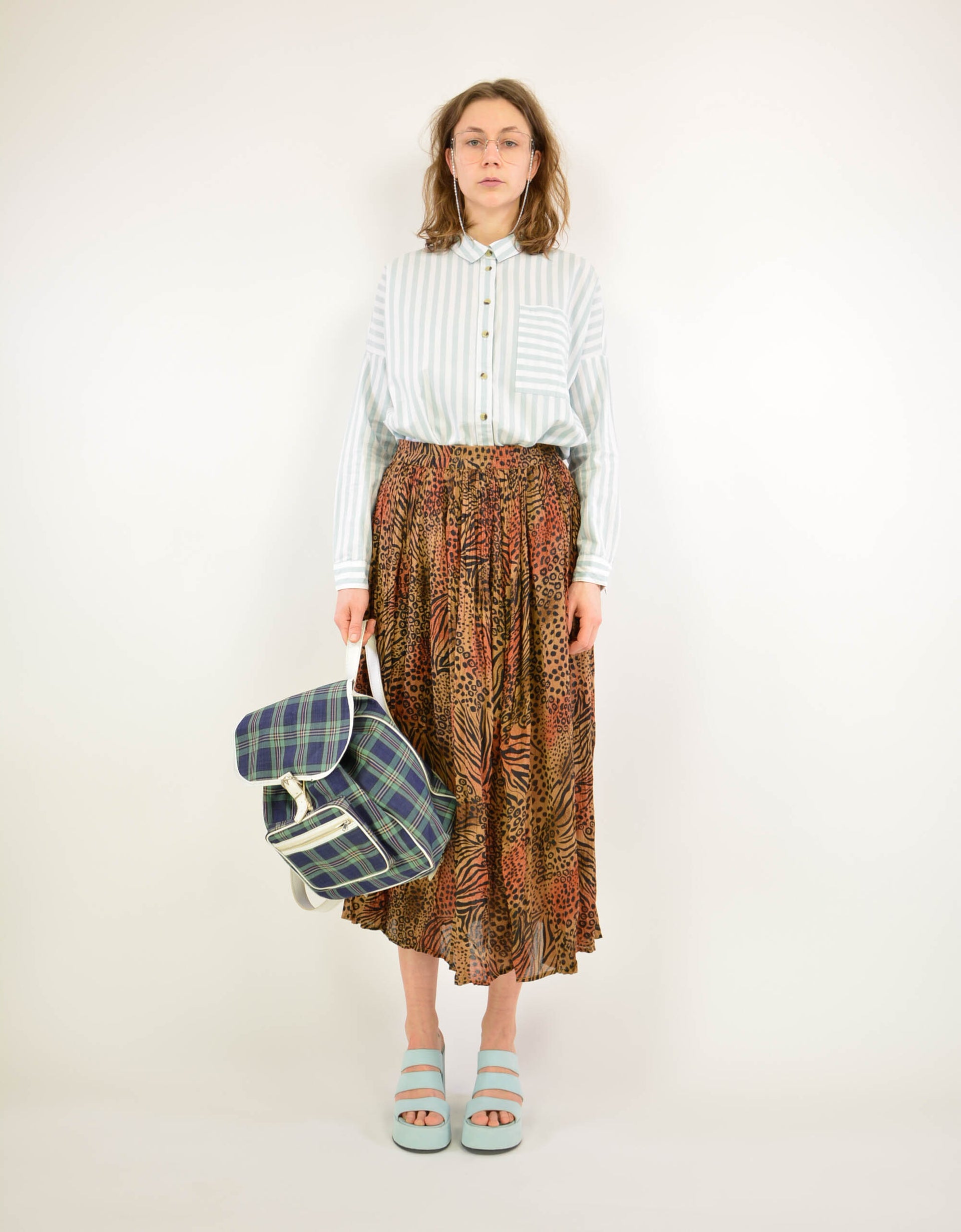 Striped blouse - PICKNWEIGHT - VINTAGE KILO STORE
