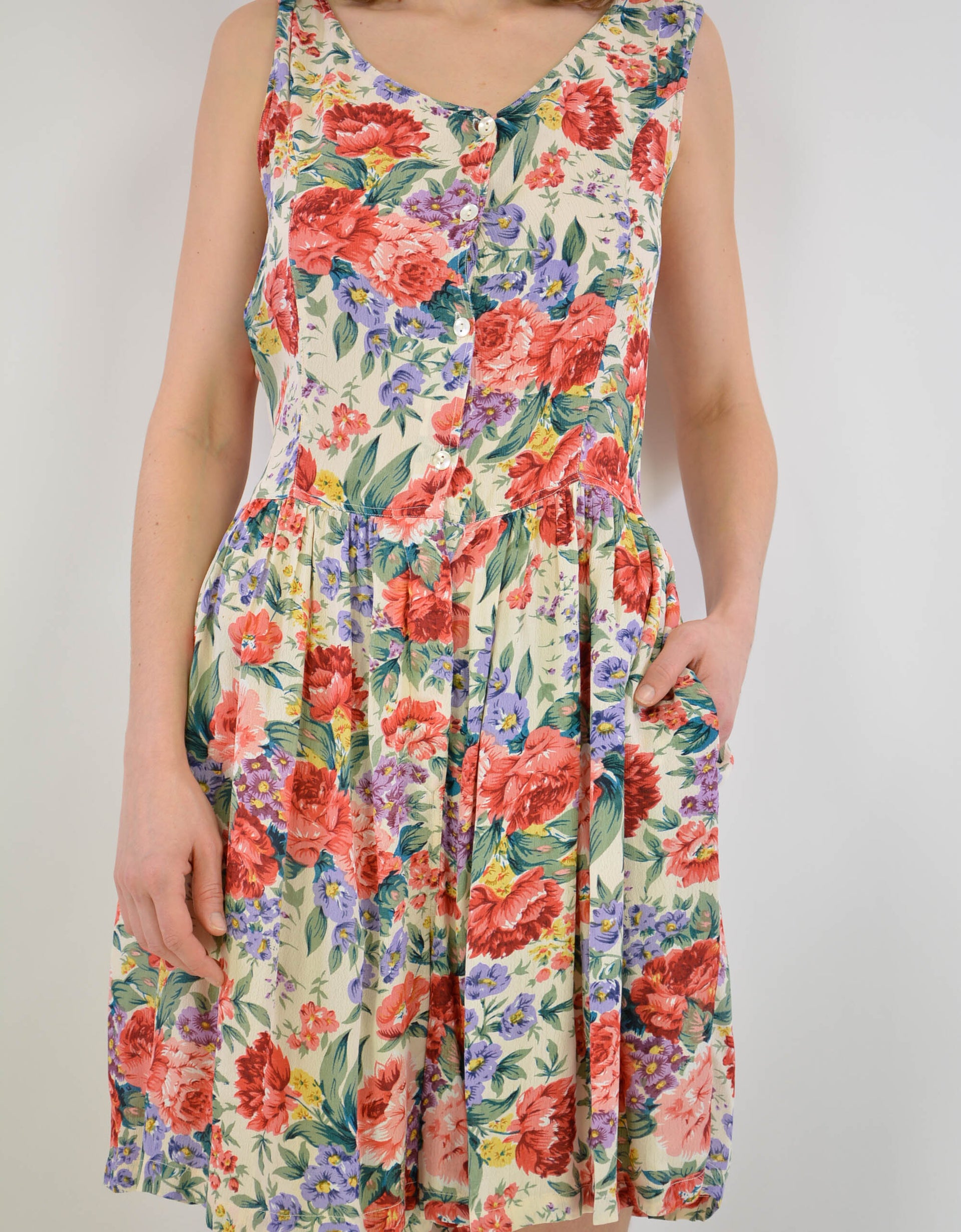 Flower dress - PICKNWEIGHT - VINTAGE KILO STORE