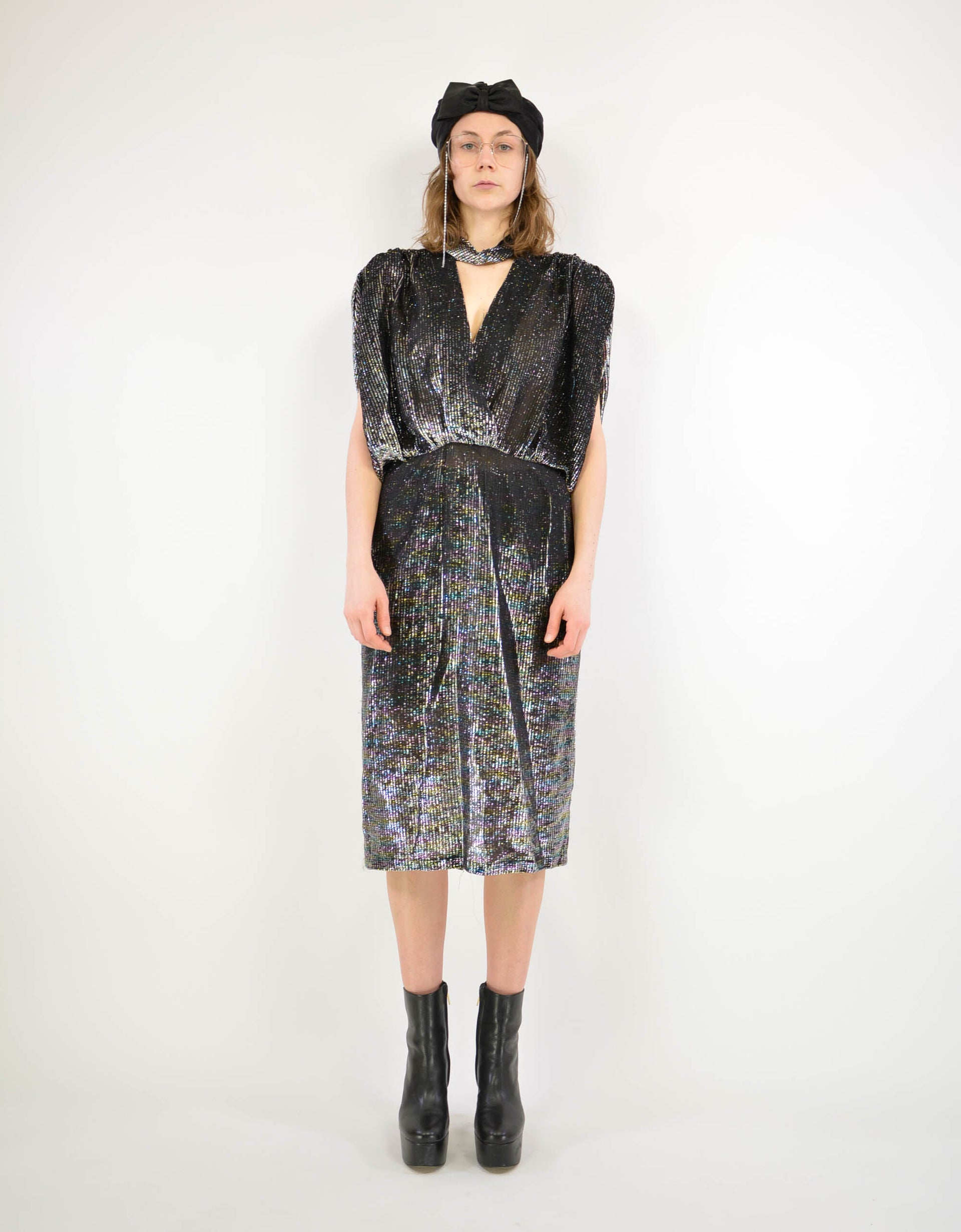 Lurex dress - PICKNWEIGHT - VINTAGE KILO STORE