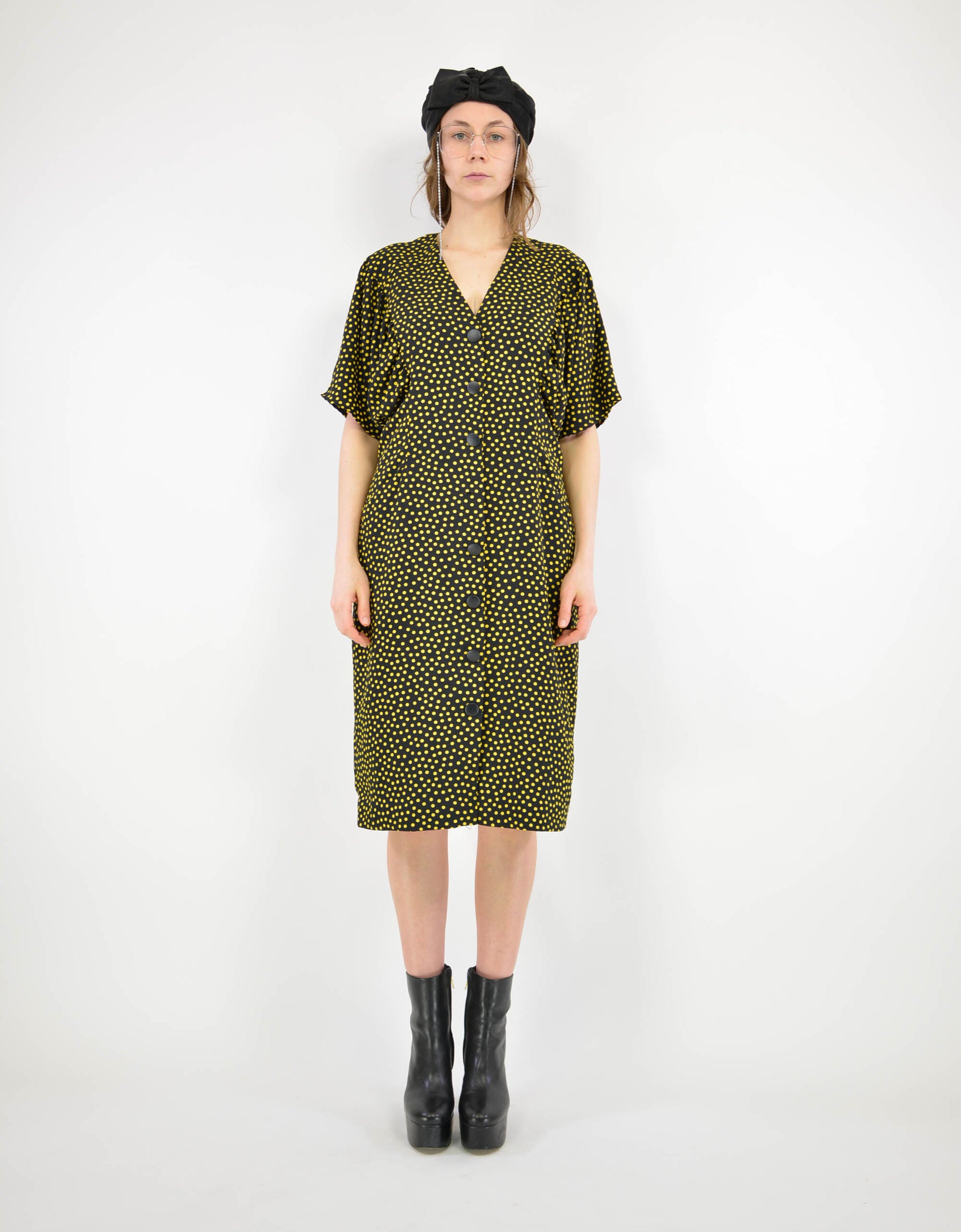Dotted print dress - PICKNWEIGHT - VINTAGE KILO STORE