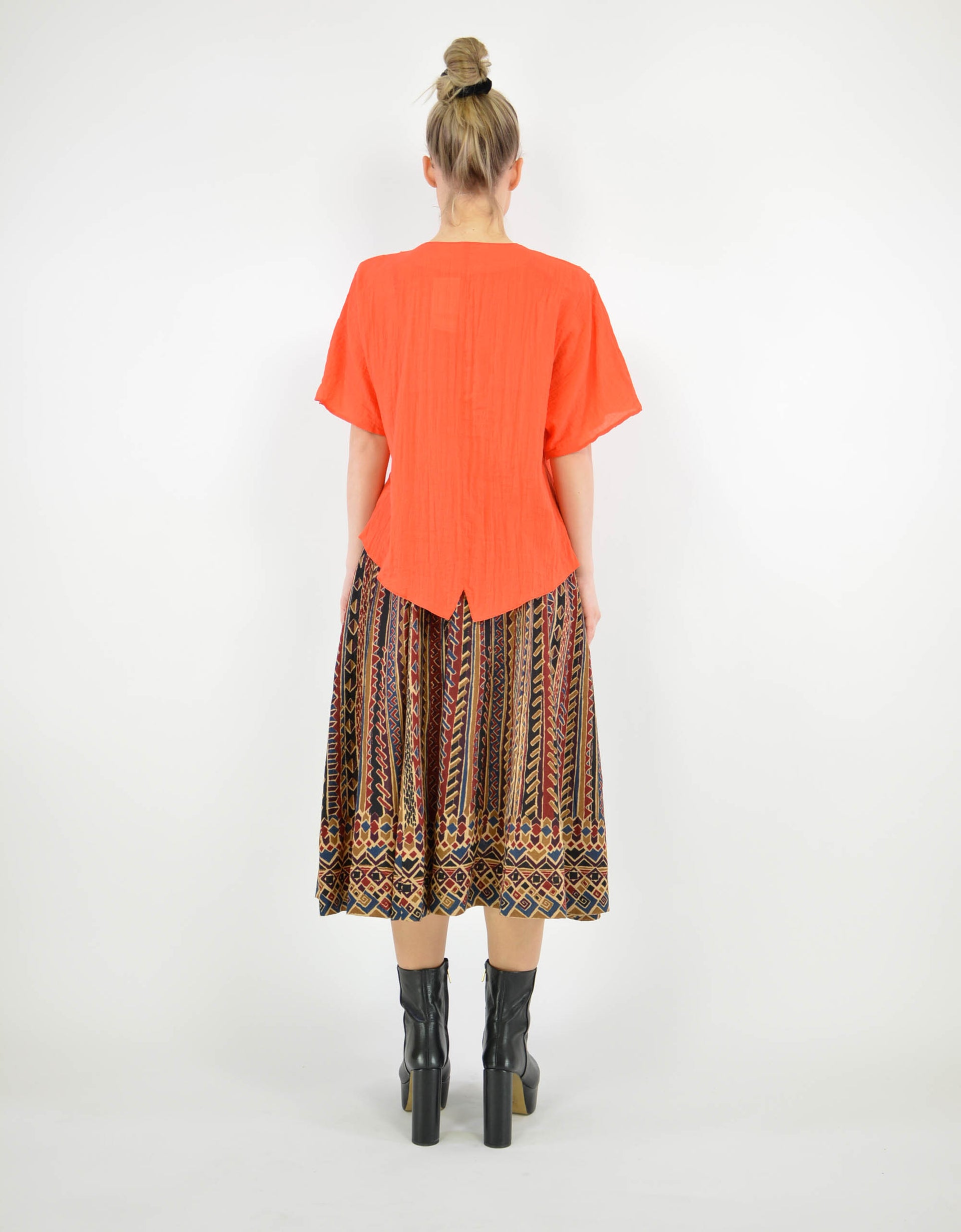 90s print skirt - PICKNWEIGHT - VINTAGE KILO STORE