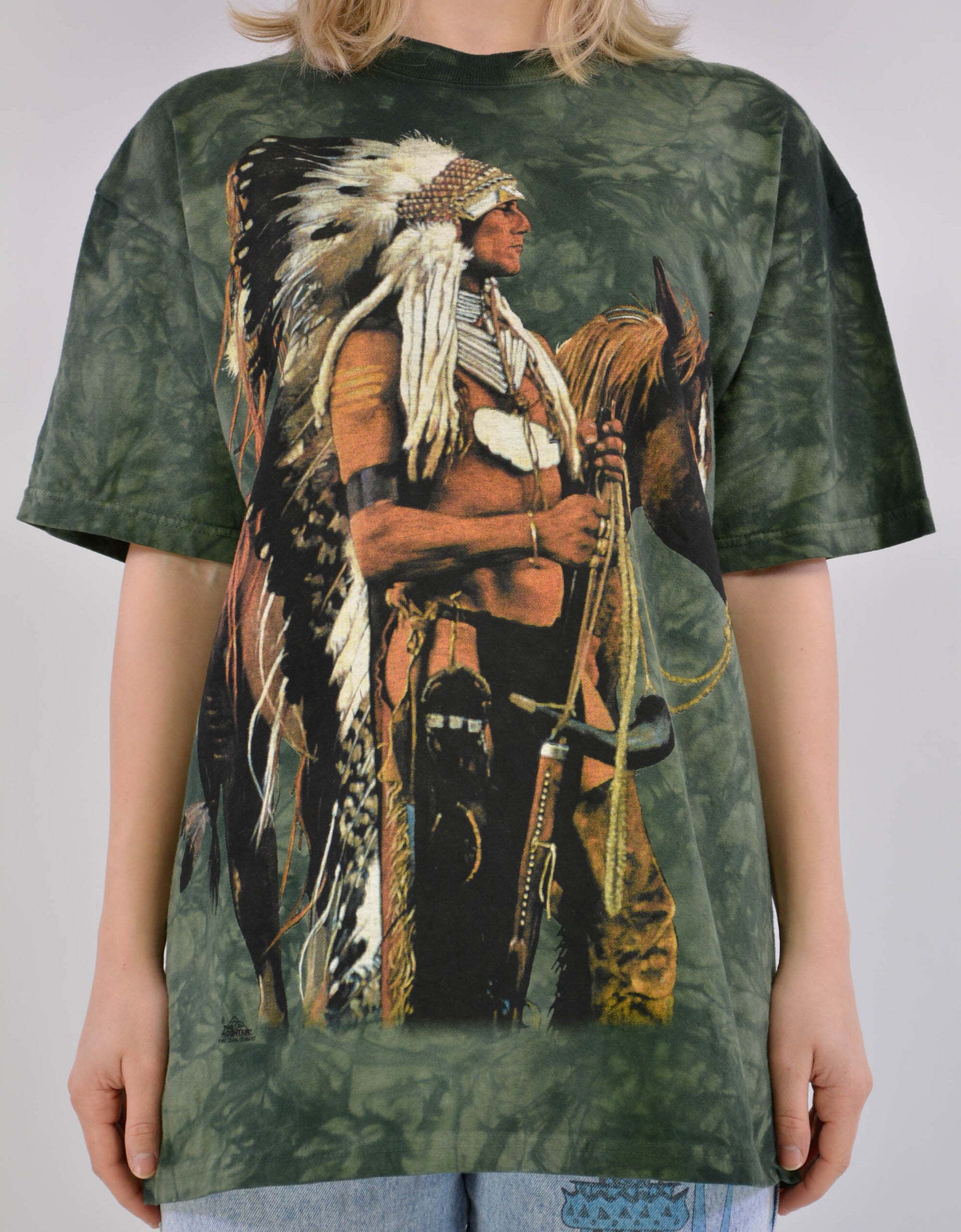 Batik print tee - PICKNWEIGHT - VINTAGE KILO STORE