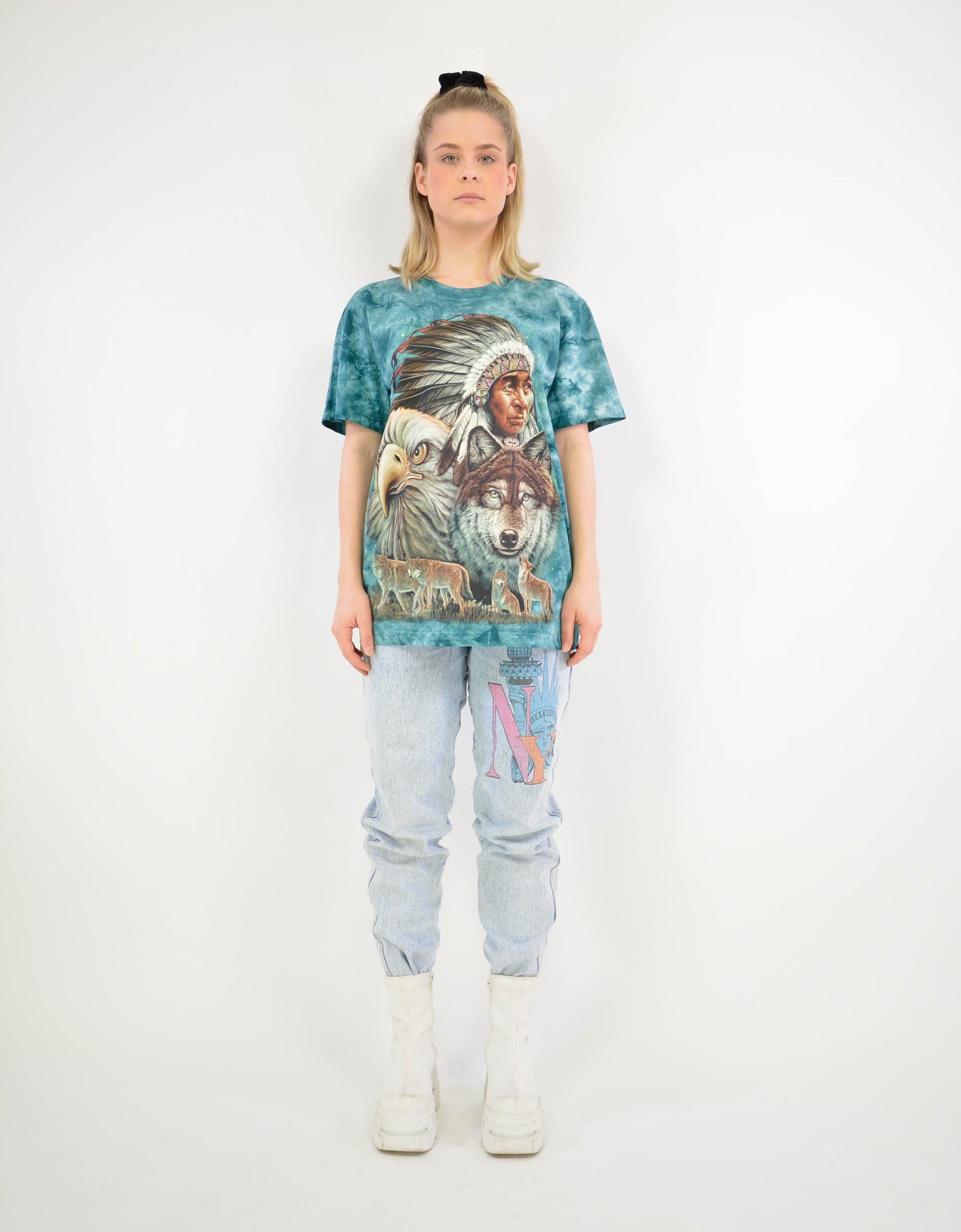 Animal print tee - PICKNWEIGHT - VINTAGE KILO STORE