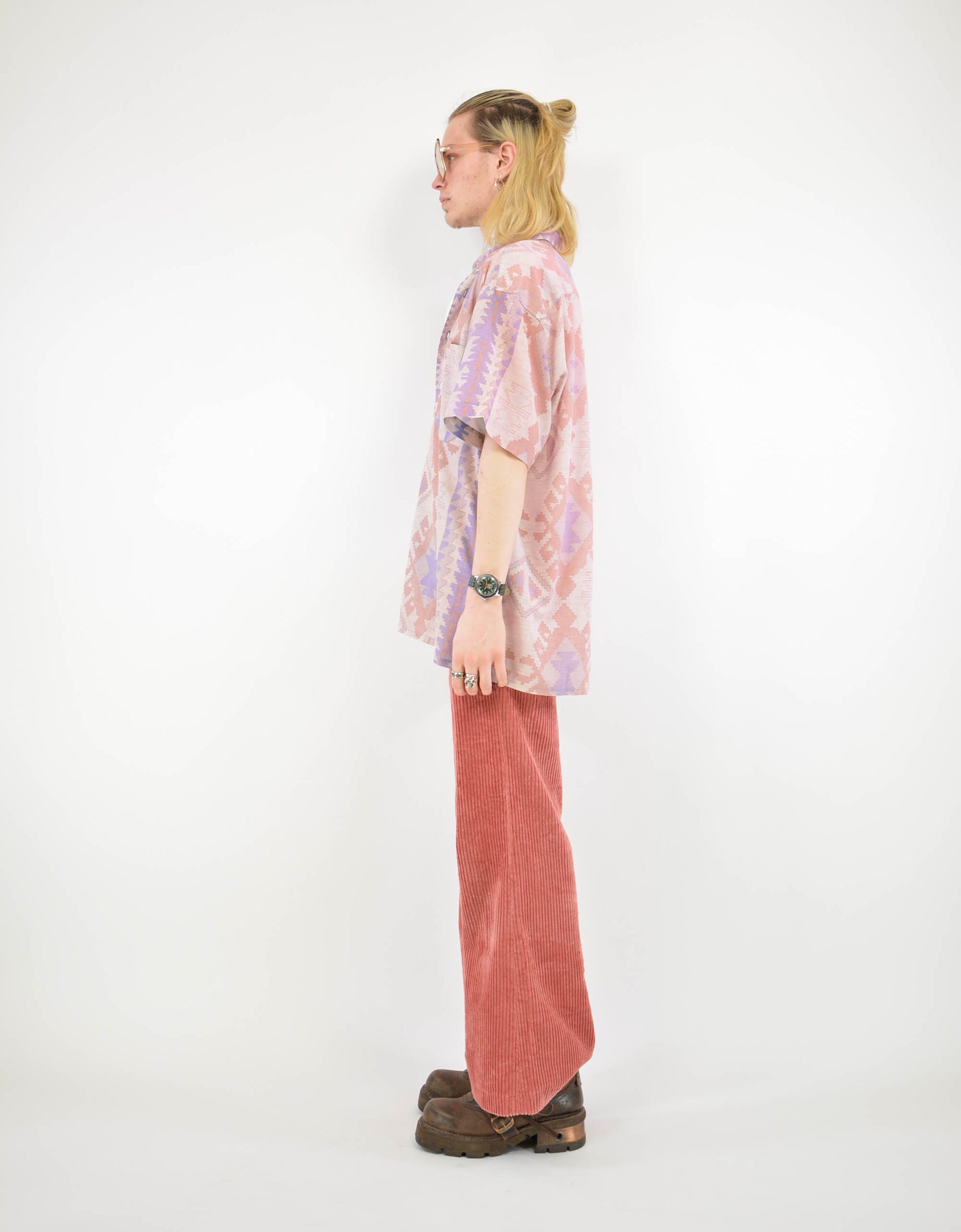 80s print shirt - PICKNWEIGHT - VINTAGE KILO STORE
