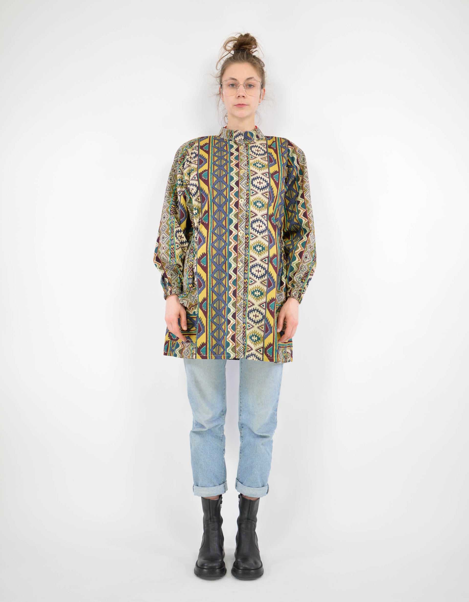 80s print jacket - PICKNWEIGHT - VINTAGE KILO STORE
