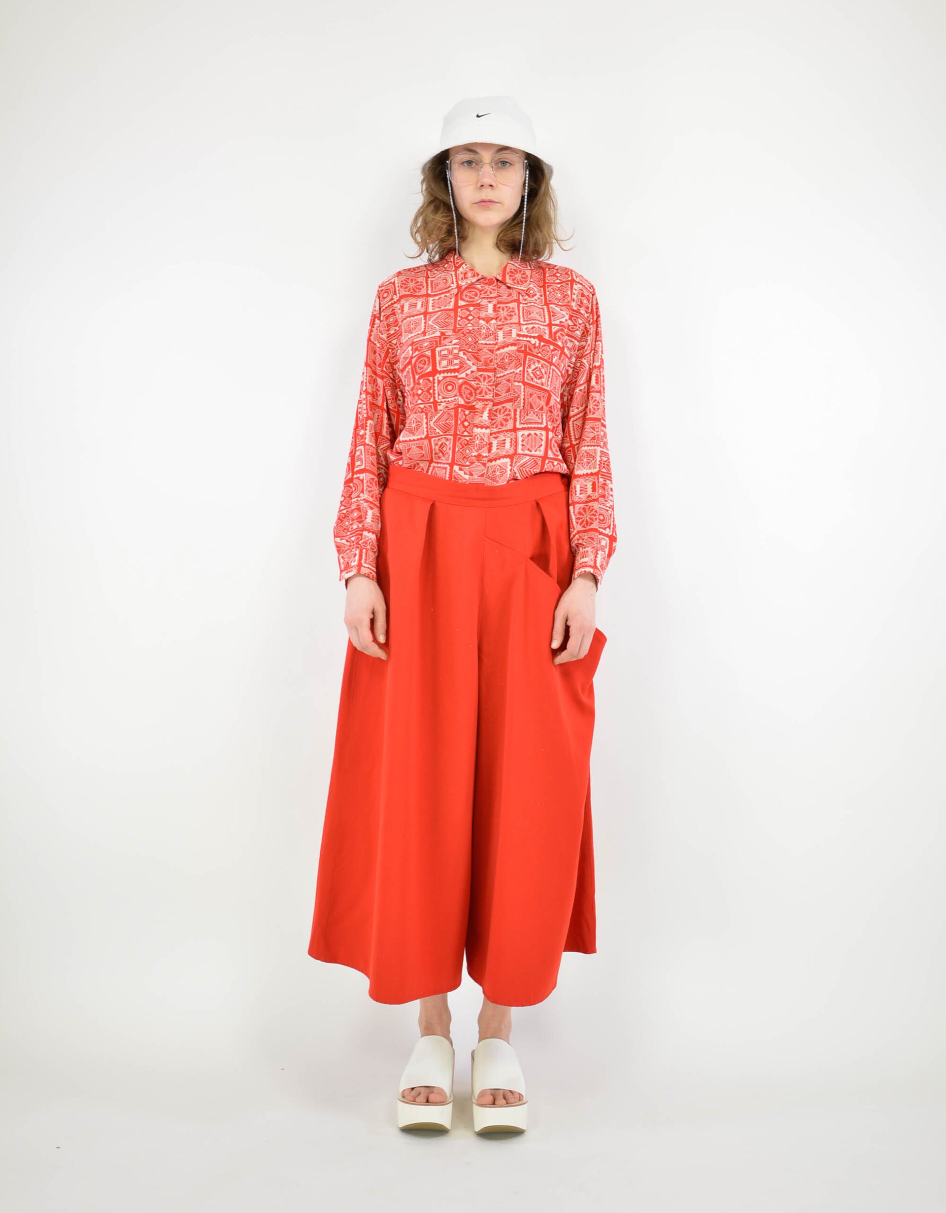 Red pant - PICKNWEIGHT - VINTAGE KILO STORE