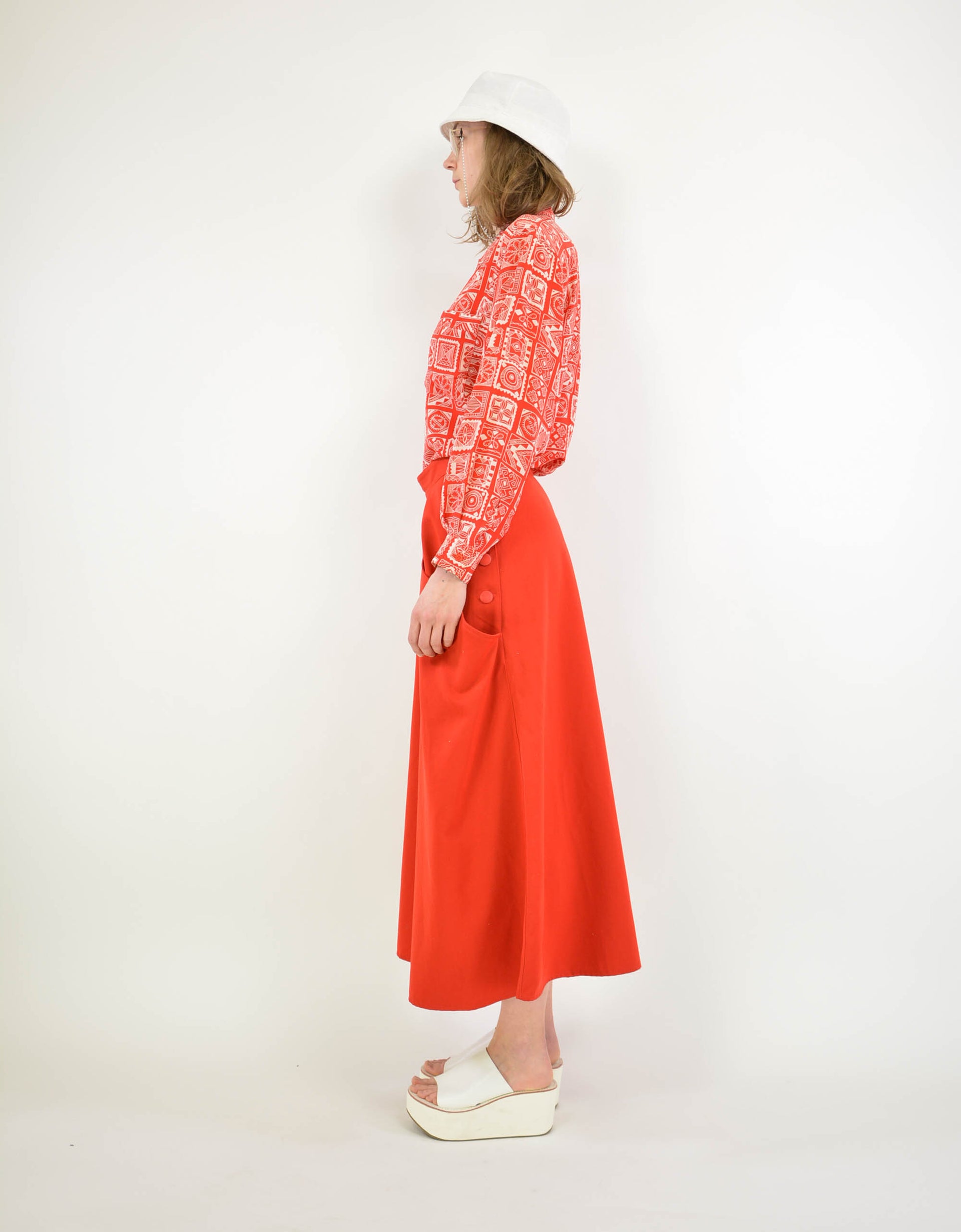 Red pant - PICKNWEIGHT - VINTAGE KILO STORE