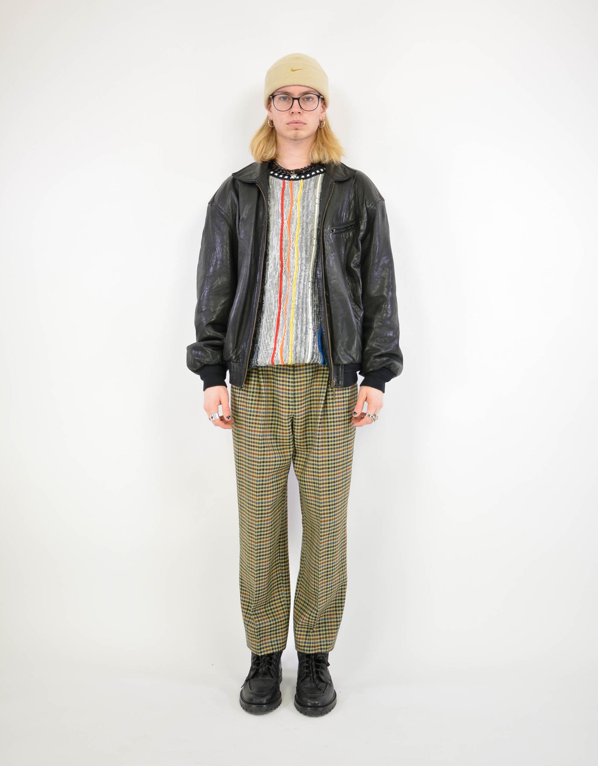 80s leatherjacket - PICKNWEIGHT - VINTAGE KILO STORE