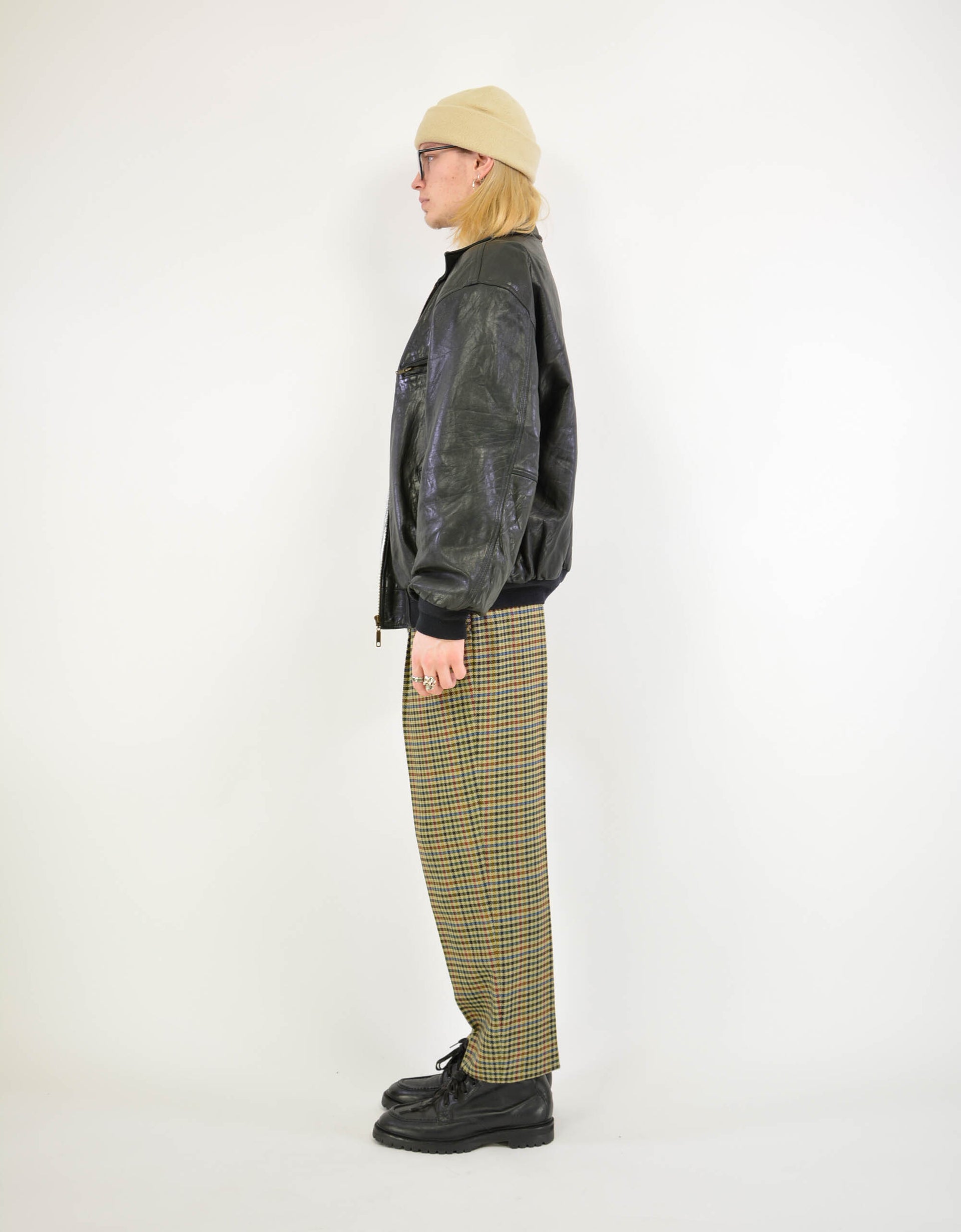 80s leatherjacket - PICKNWEIGHT - VINTAGE KILO STORE